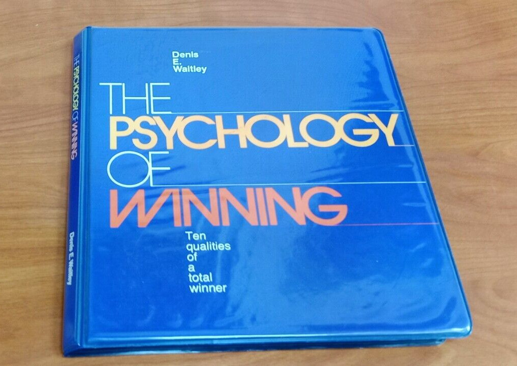 The Psychology of Winning 6 Cassette Tapes Audiobook Waitley EUC Success