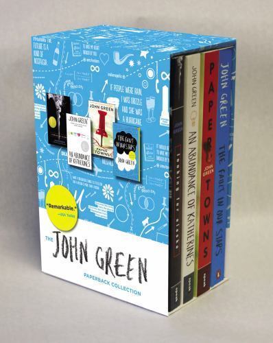 JOHN GREEN BOXED SET John Green (2014) Set 4 books Fault in Our Stars Paper Town