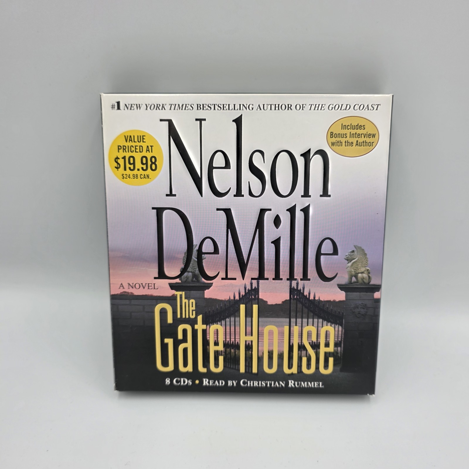 The Gate House By Nelson Demille Audibook 8 CD’s