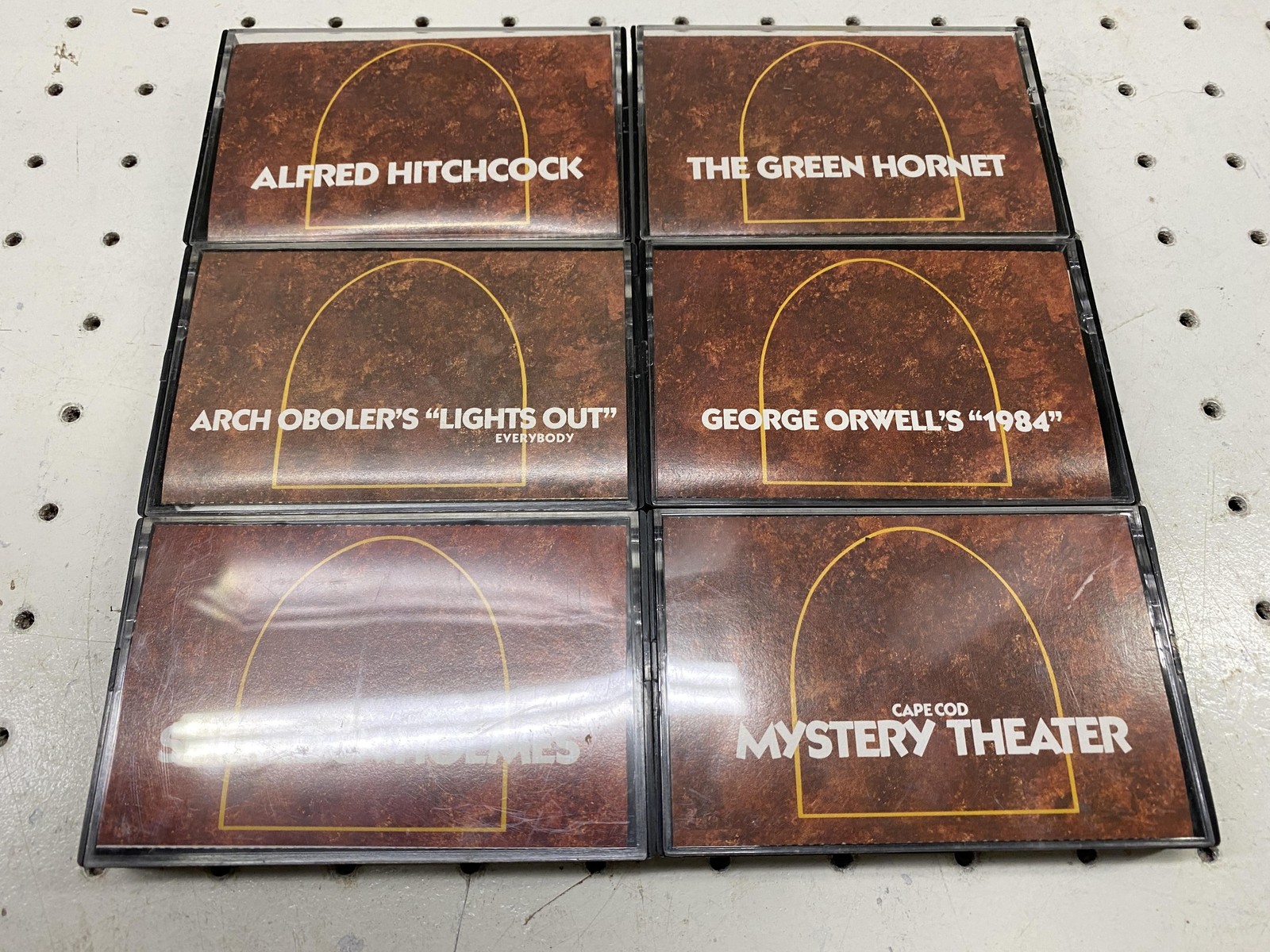 Vintage Mystery Radio Drama Cassette Lot 6 Hitchcock 1984 Green Hornet OTR