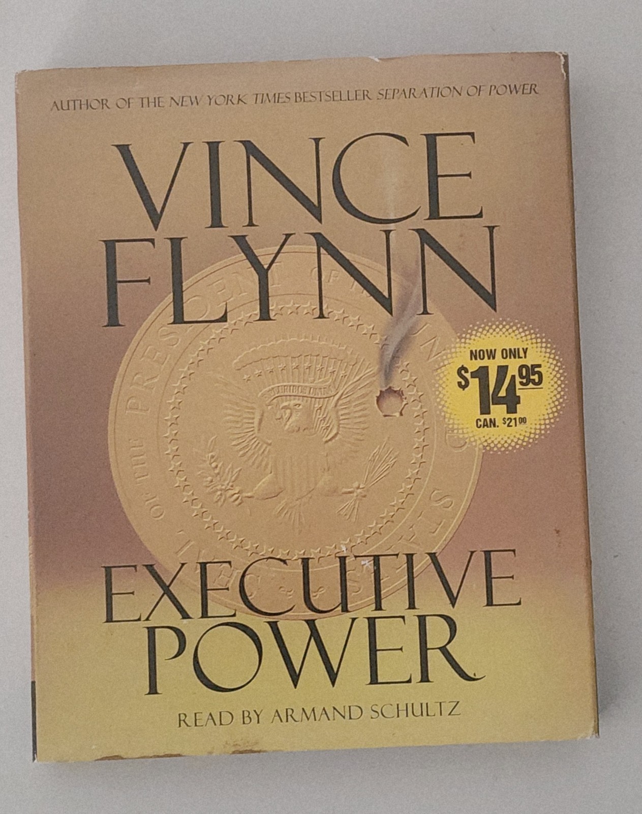 Executive Power Vince Flynn Audiobook CD Set