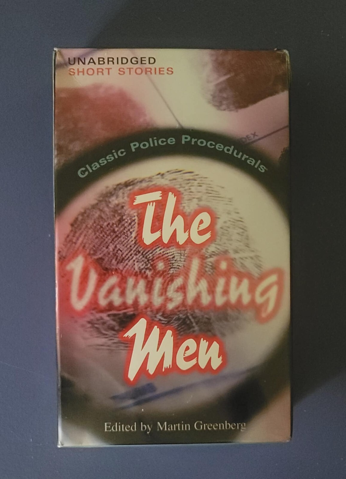The Vanishing Men Short Stories 4 Audio Cassettes Sealed Box Police Procedurals