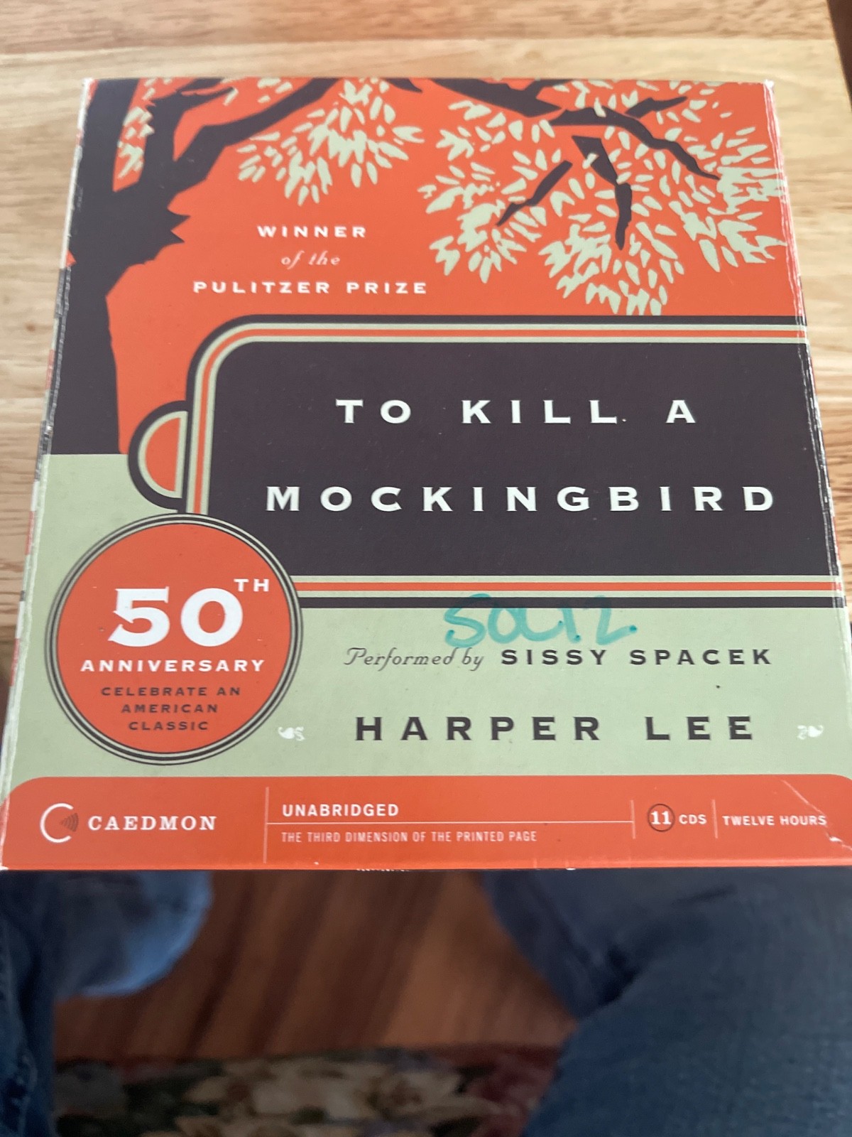 TO KILL A MOCKINGBIRD 11 CD SET. TWELVE HOURS. USED!