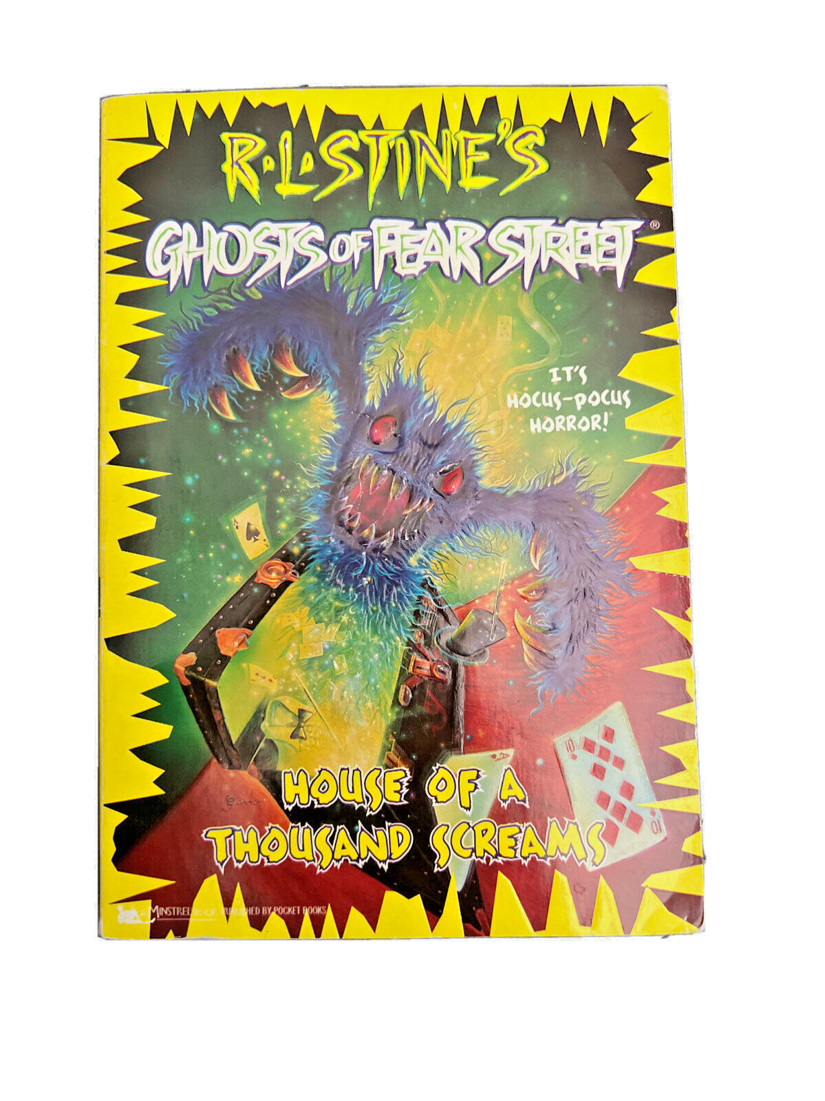 R.L Stine Ghosts of Fear Street Lot Nightmare in 3-D House Of A Thousand Screams