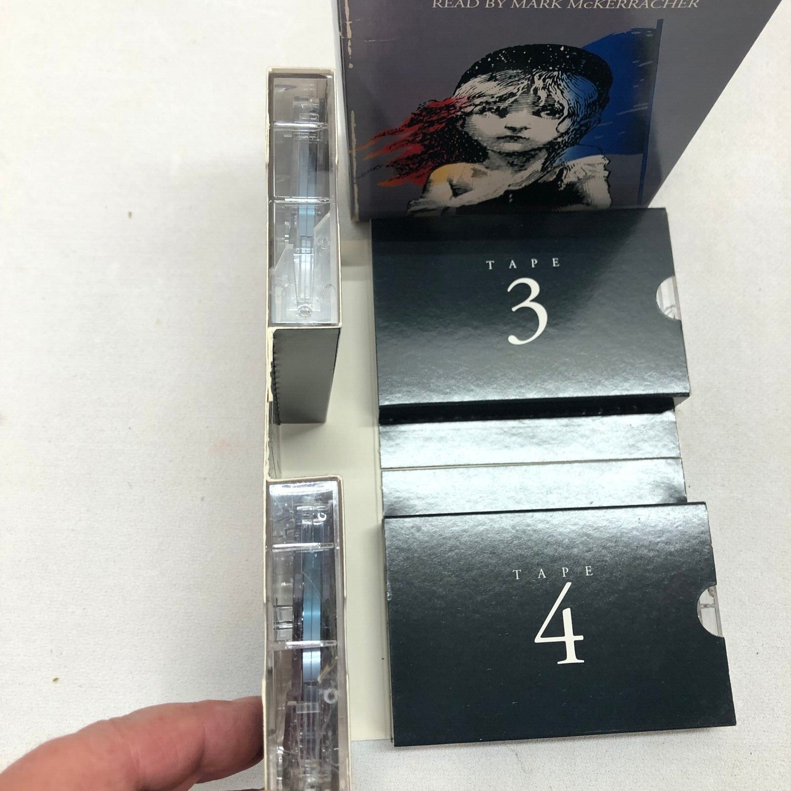 LES MISERABLES VICTOR HUGO THE NOVEL ABRIDGED AUDIOBOOK ON CASSETTE