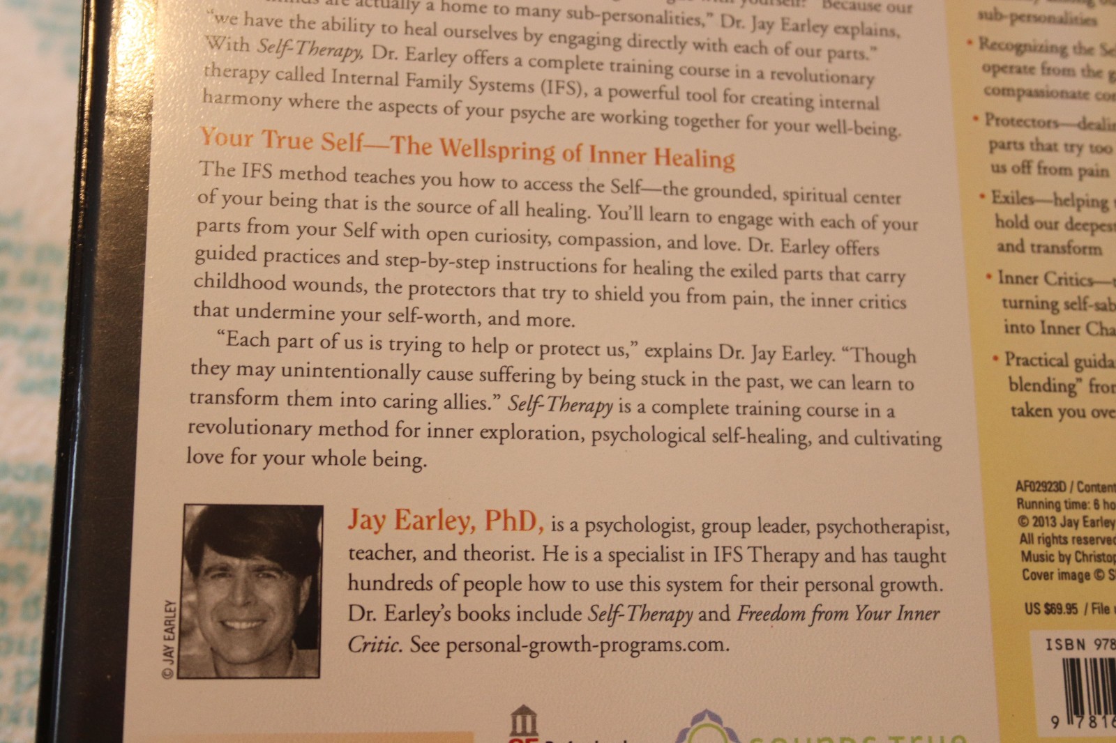 Self-Therapy : Transform Stuck Parts of Yourself into Inner Resources of