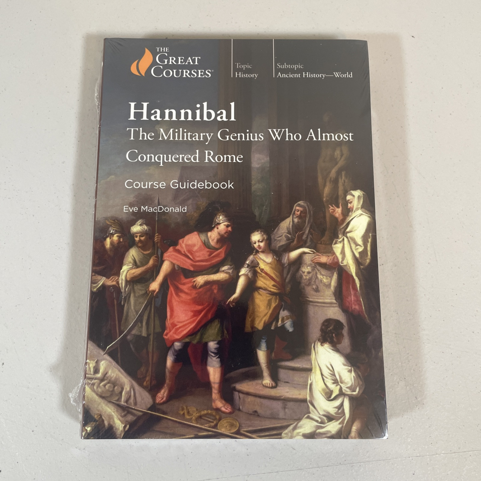 Sealed THE GREAT COURSES HANNIBAL: MILITARY GENIUS by MacDonald 3 DVDs + BOOK