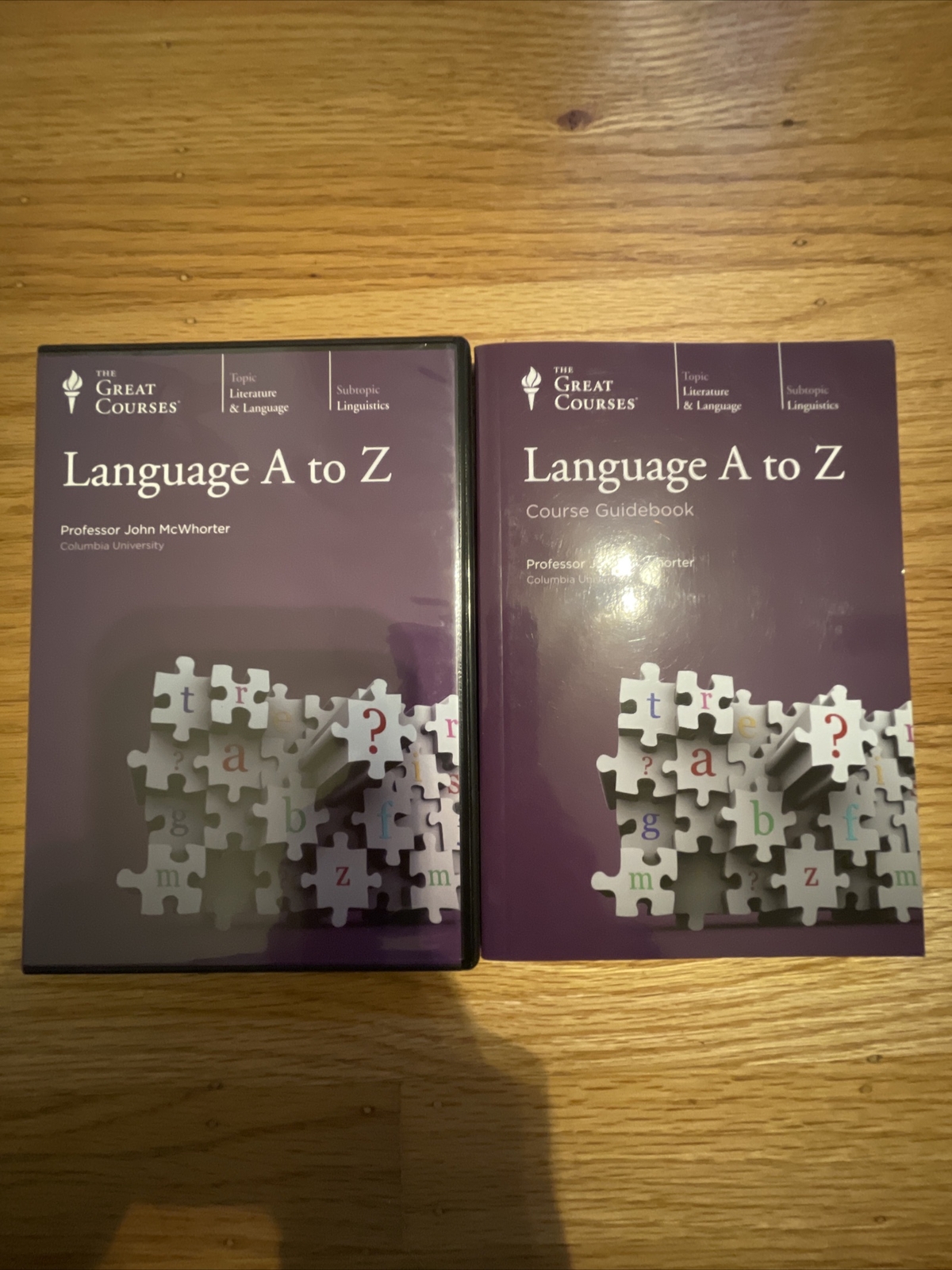 The Great Book Courses | Language A to Z (John McWhorter | 2013, 6 CD & 1 Book)