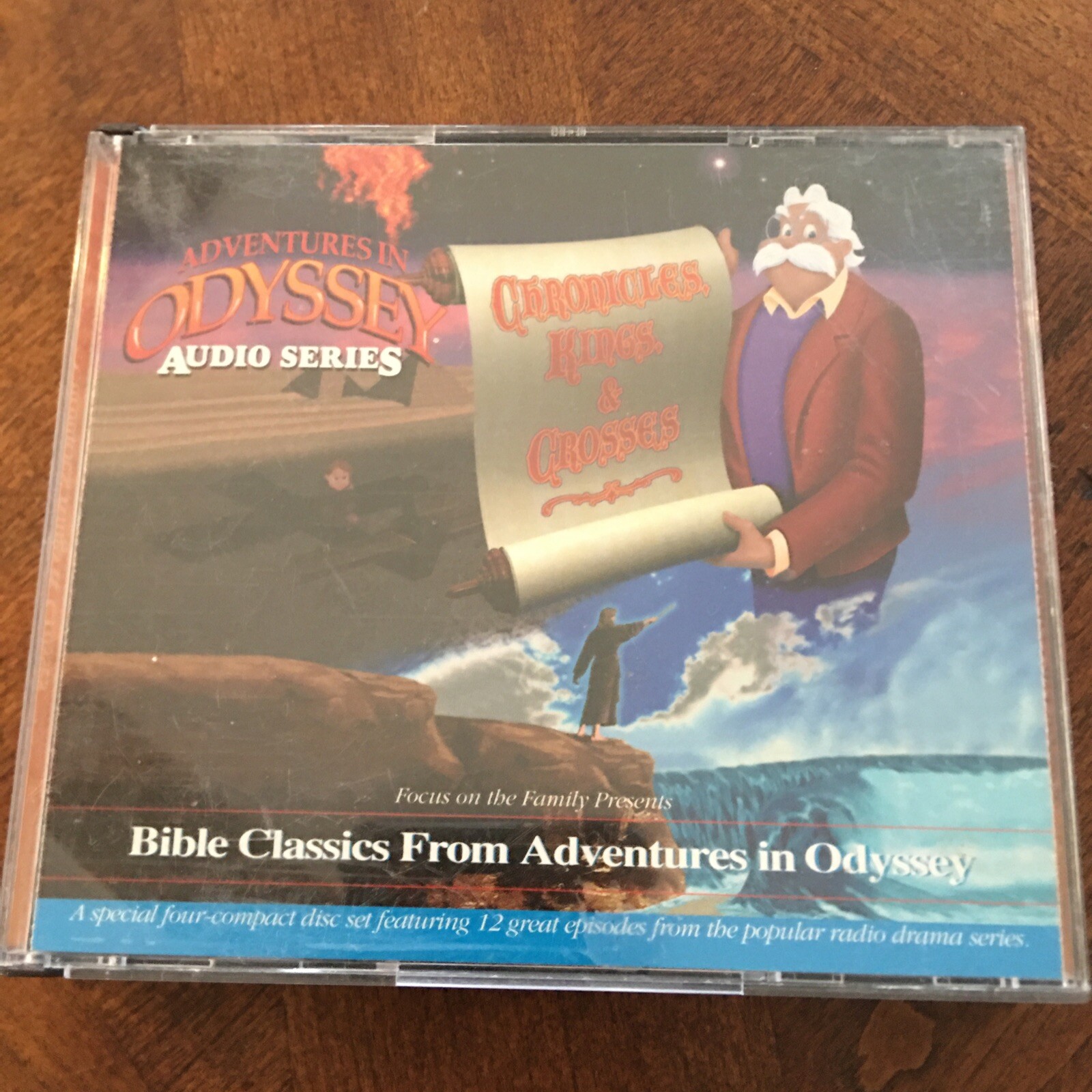 Adventures in Odyssey : Chronicles, Kings & Crosses (Audio CDs, 1994) 4-CD Set!
