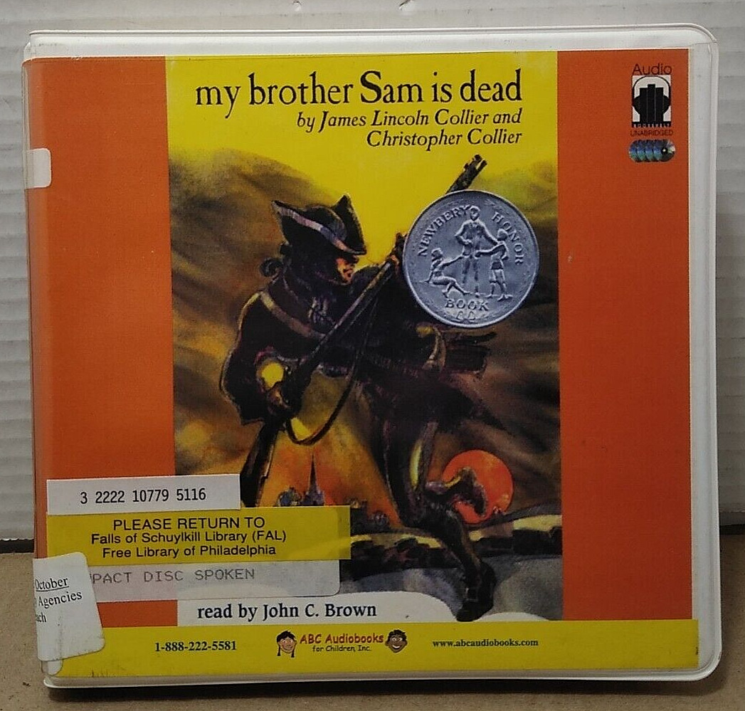 My Brother Sam Is Dead by Christopher & James Lincoln Collier — 4 CD Set