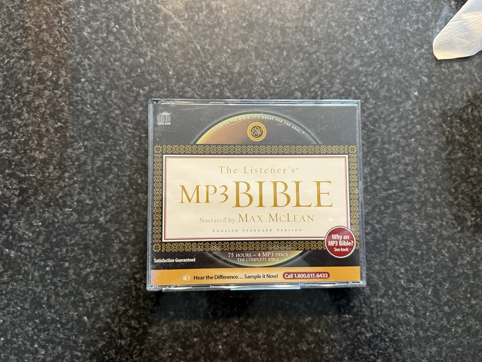The Listener’s MP3 Bible Audio CD