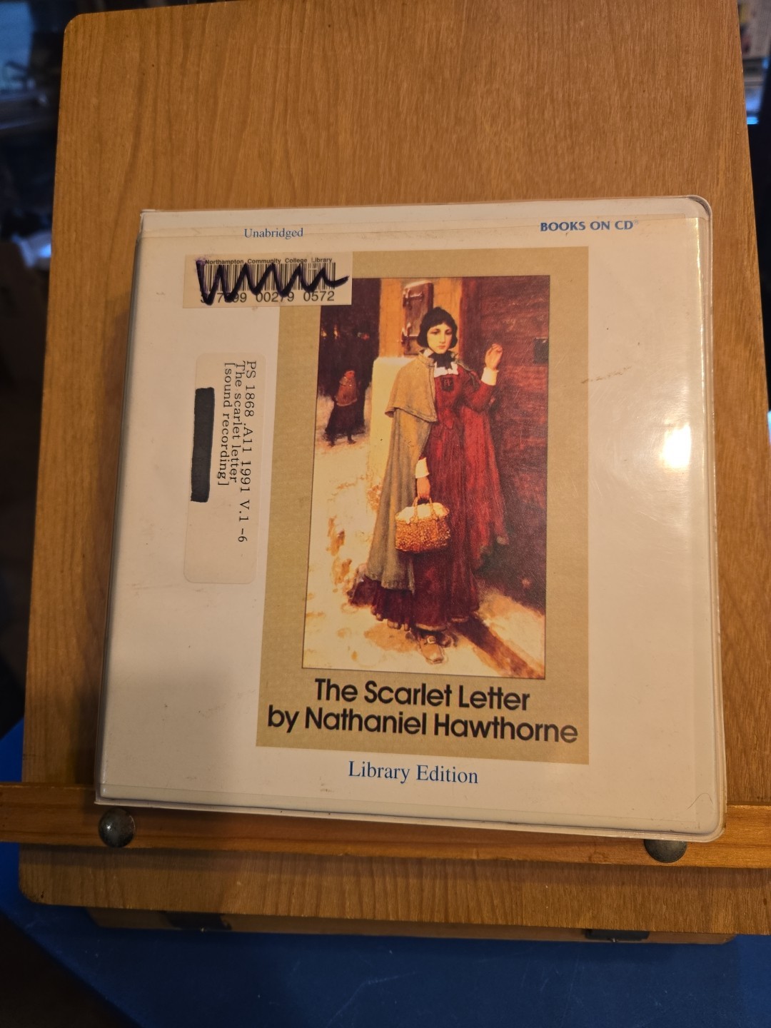 The Scarlet Letter — Nathaniel Hawthorne Audiobook 6 Disc Unabr (JJ)