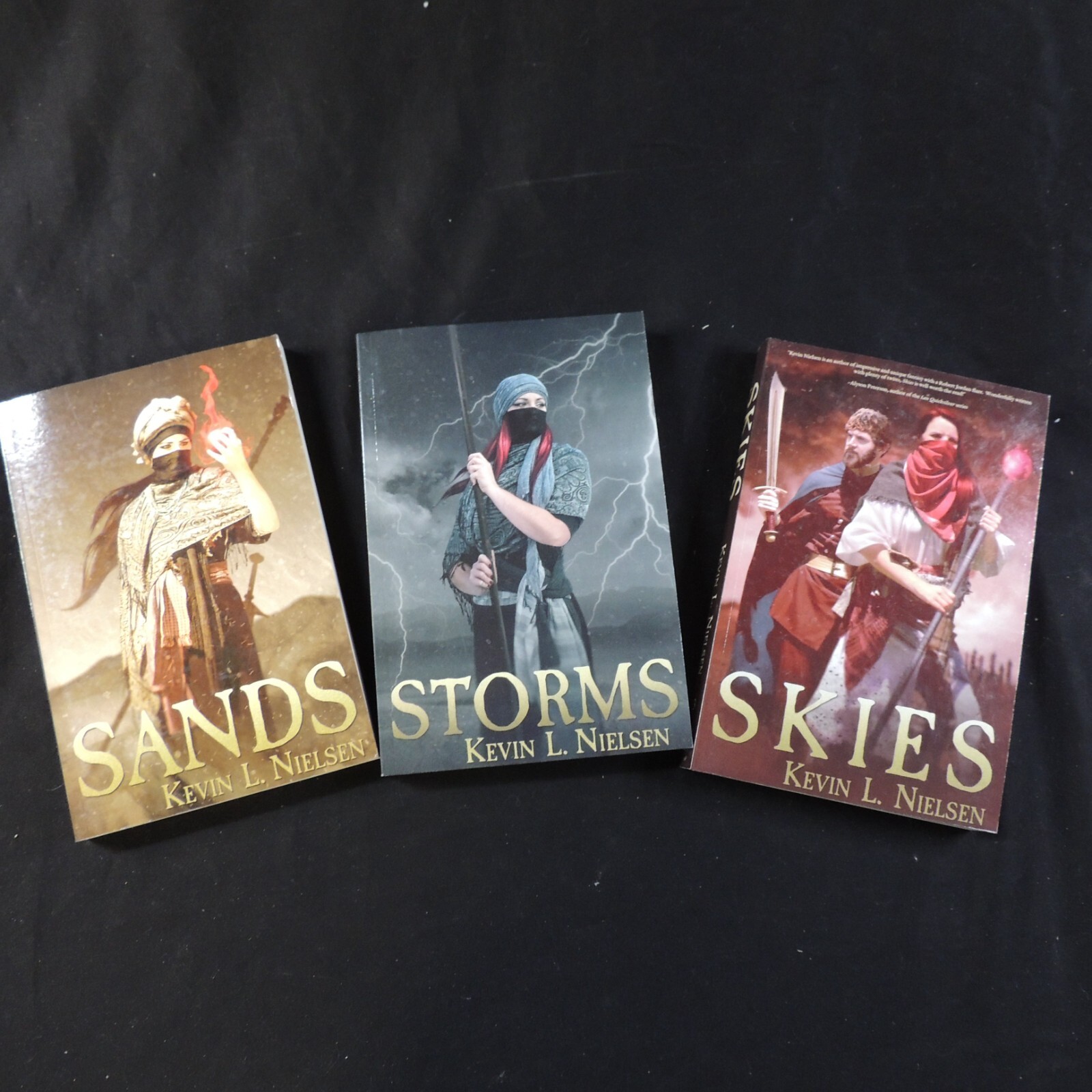 Sharani Series Book 1 — 3 All Signed By Kevin L Nielsen — GOOD