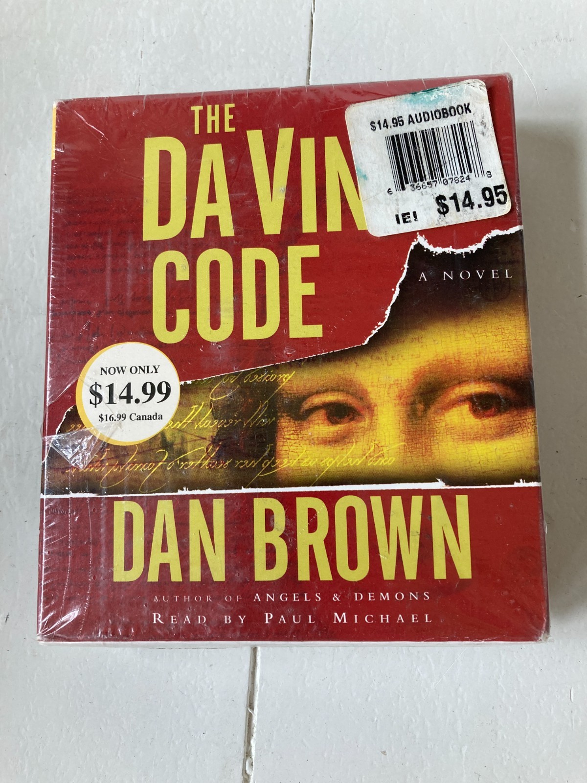 The Da Vinci Code A Novel — Audio Book on CDs Dan Brown — NEW Sealed