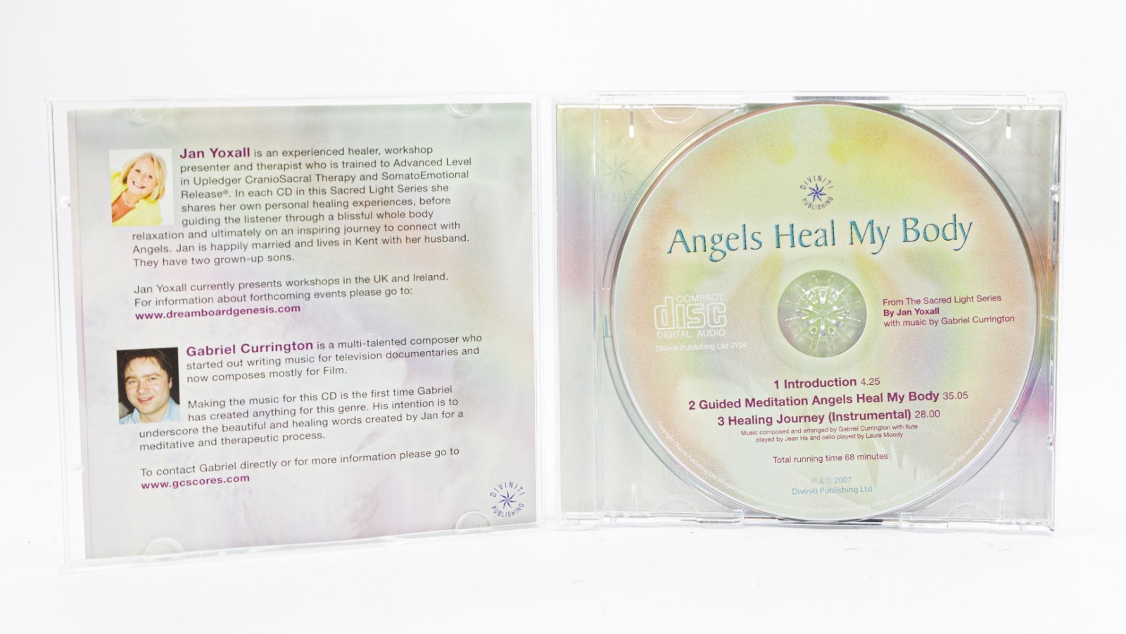 Jan Yoxall Angels Heal My Body CD Guided Meditation Archangel Raphael Healing