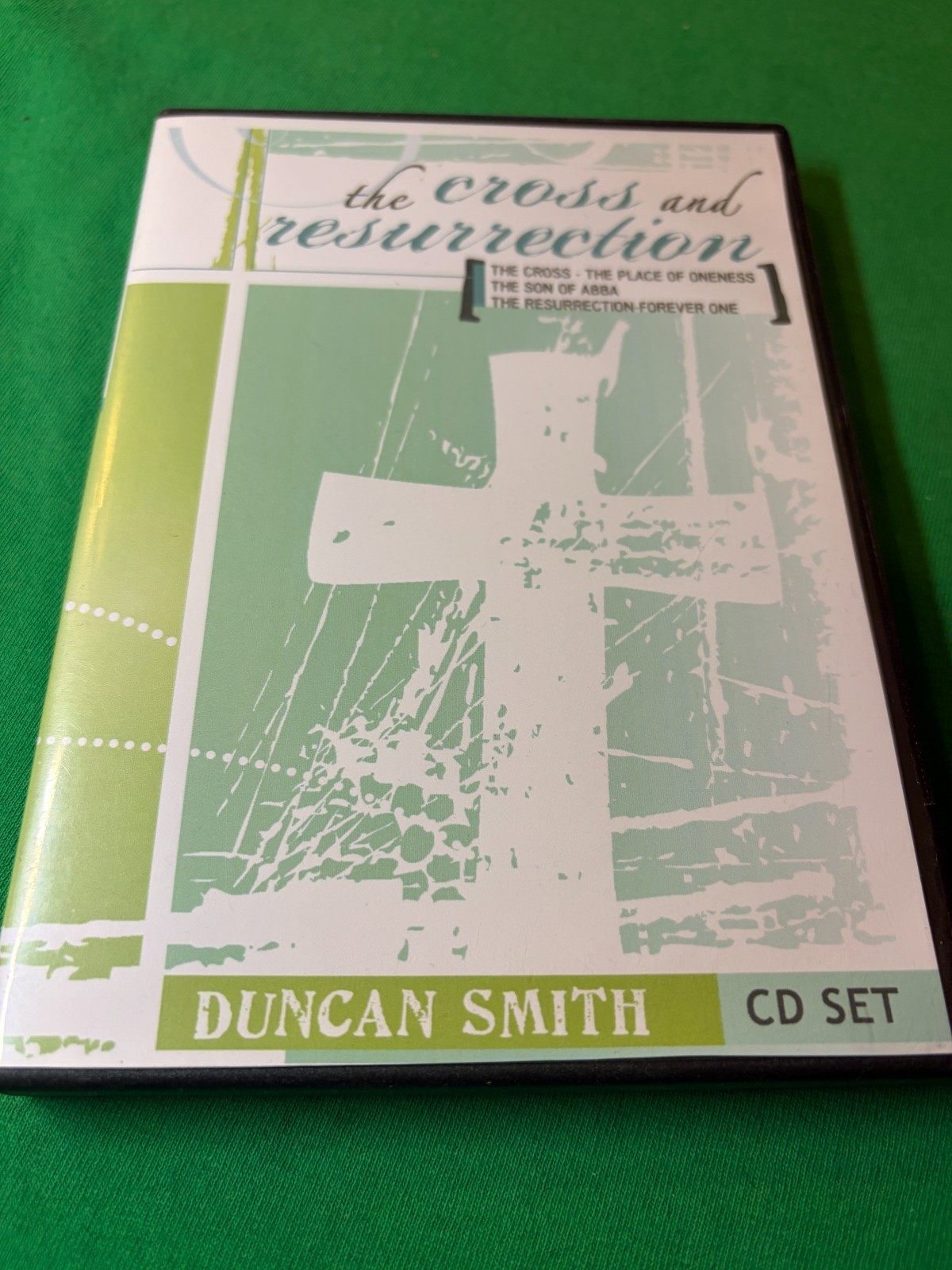 The Cross And Resurrection 3-Disc AUDIO CD Jesus actions teachings! Duncan Smith