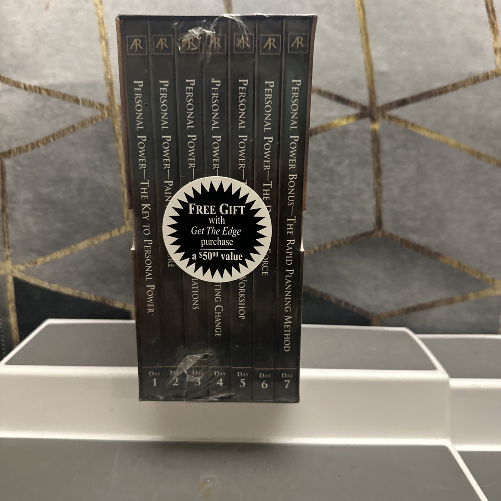 Anthony Tony Robbins Set Personal Power Achievement Classic Edition 7 CD Set