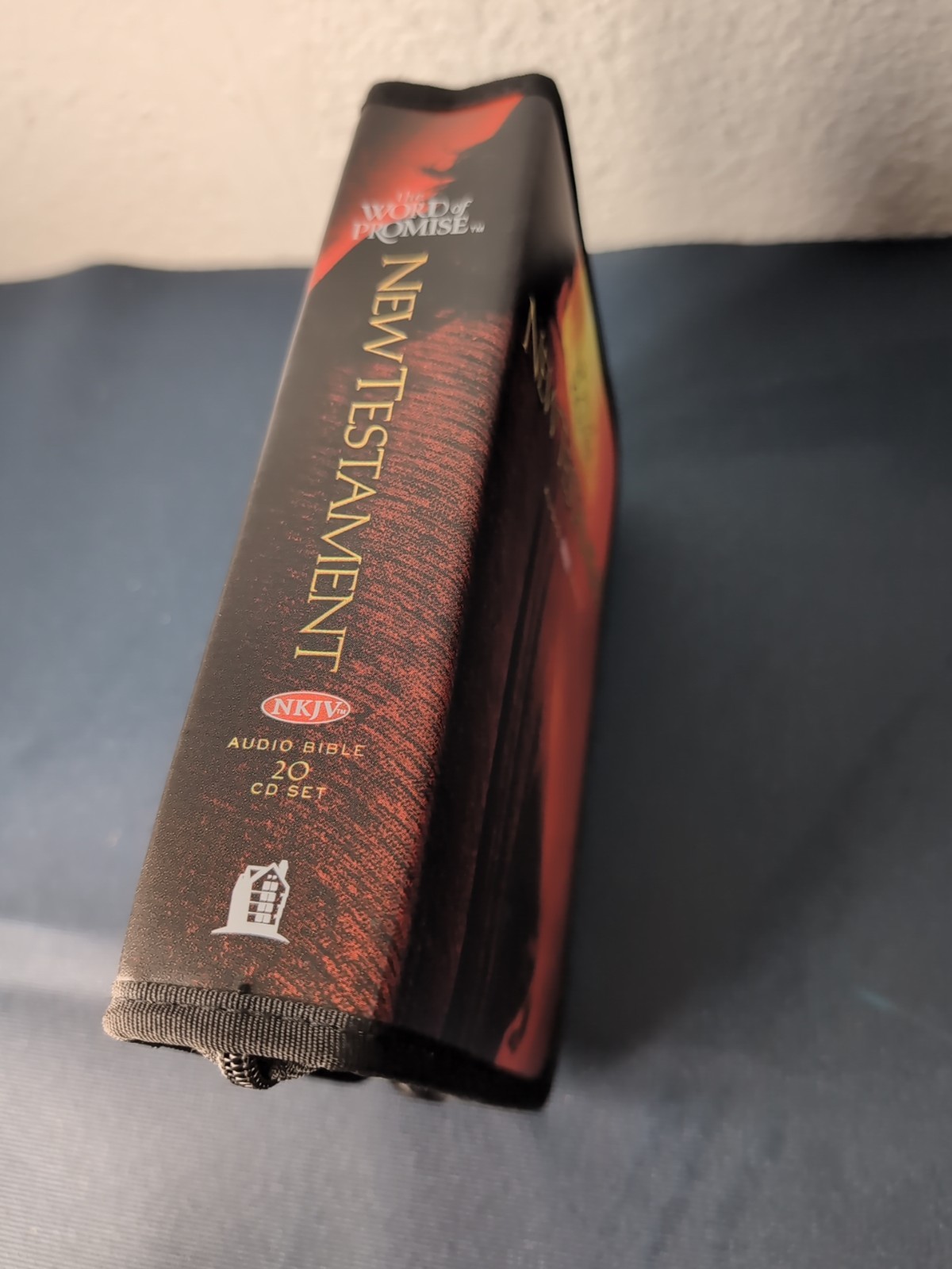 New Testament NKJV Audio Bible The Word of Promise (20 CD + 1 DVD) Set Zip Case