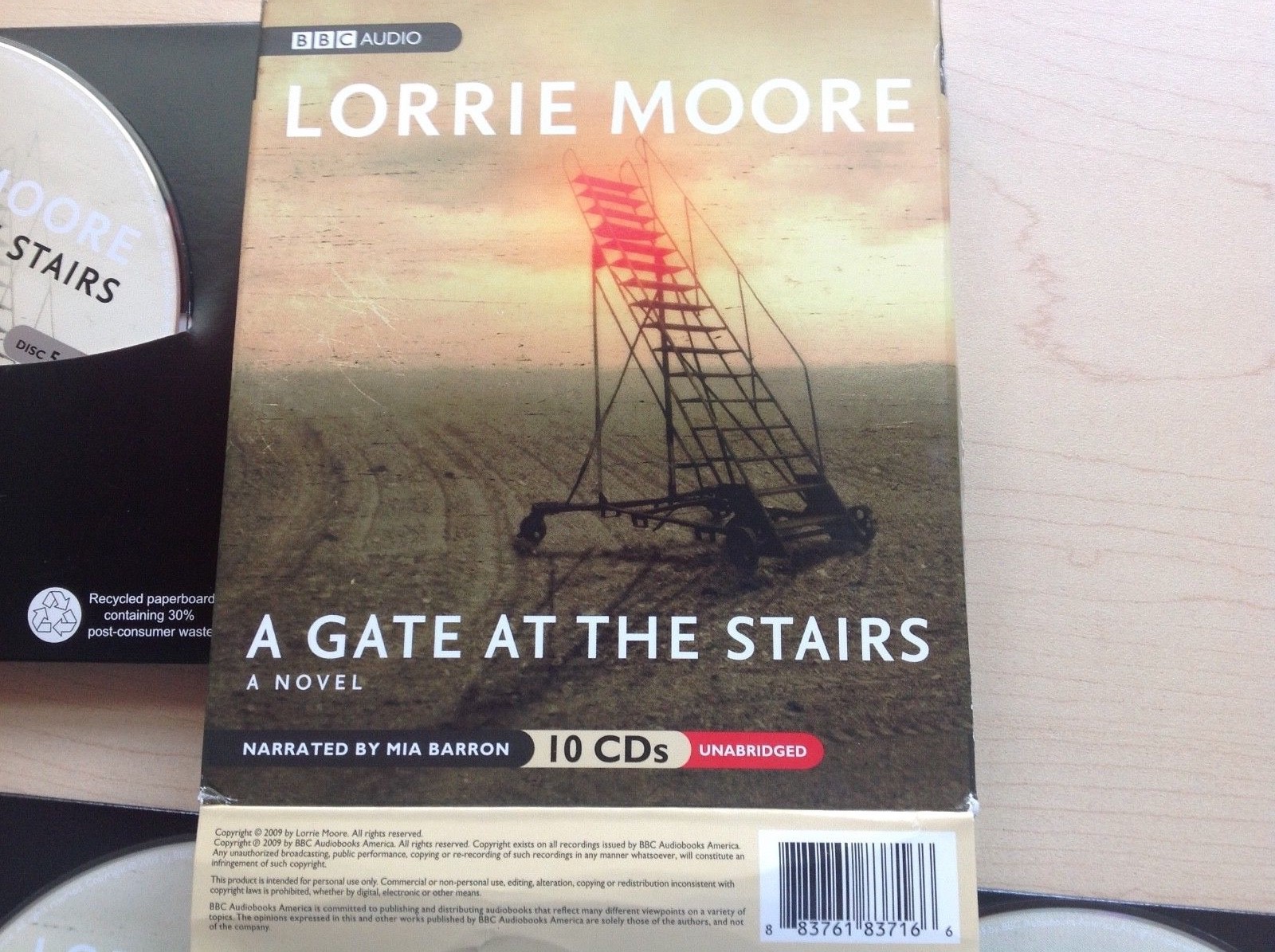 A Gate at the Stairs by Lorrie Moore (2009, CD, Unabridged)