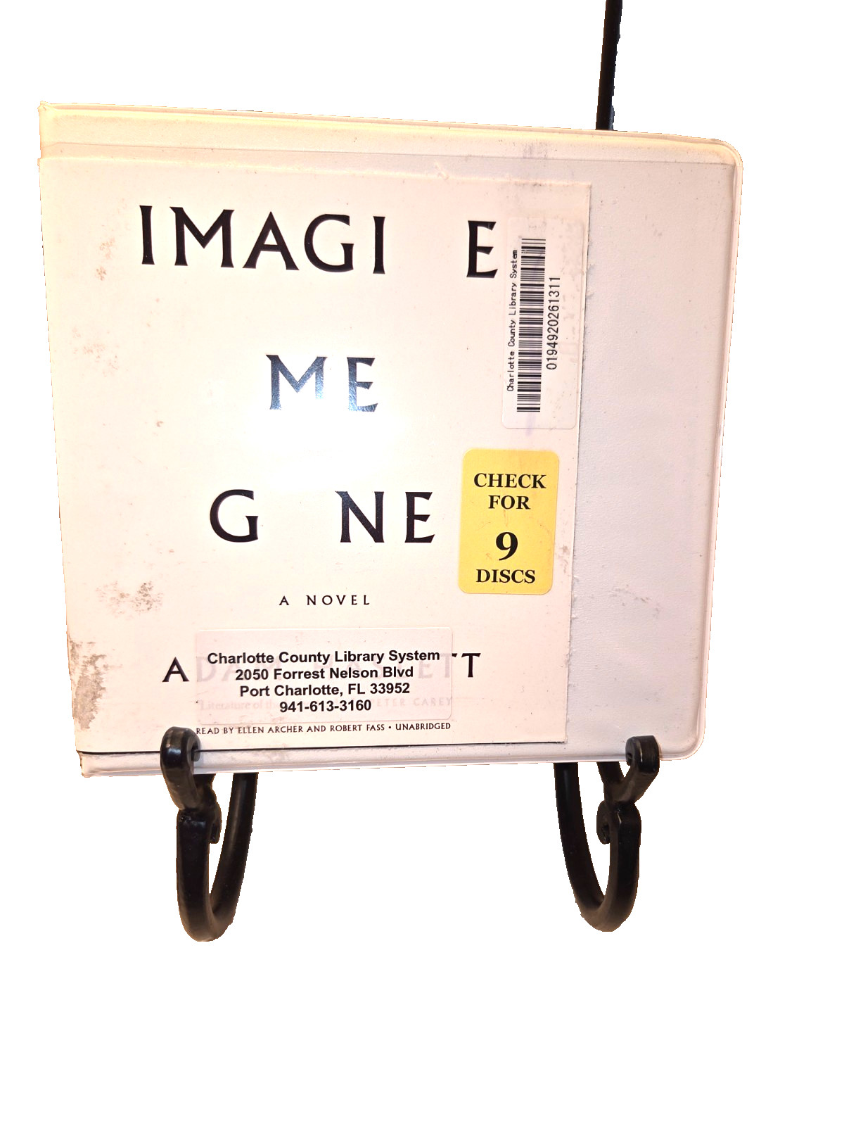Imagine Me Gone — A Novel (Audio book, 2016) Adam Haslett, 9 cd set, Unabridged