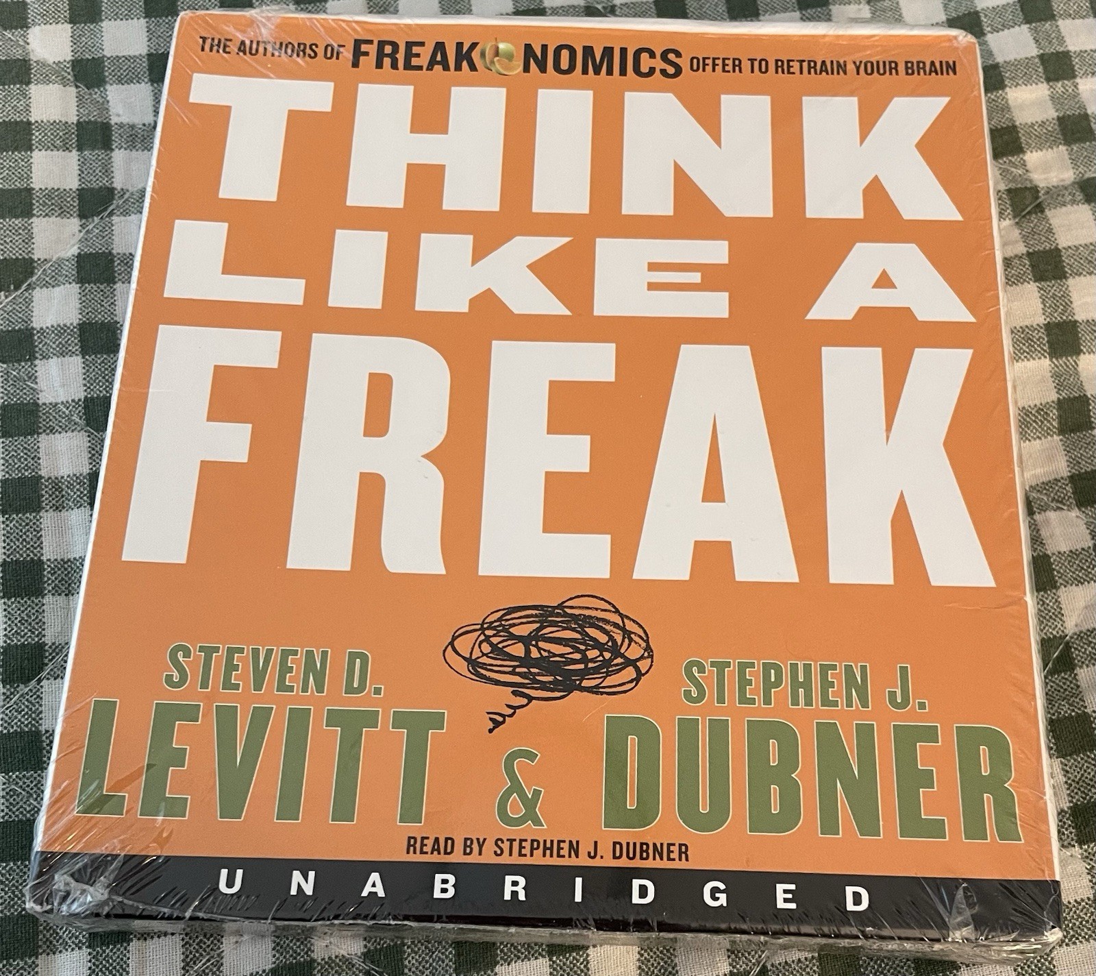 Think Like A Freak Audiobook 5 CDS BRAND NEW Leavitt Dubner Freakonomics