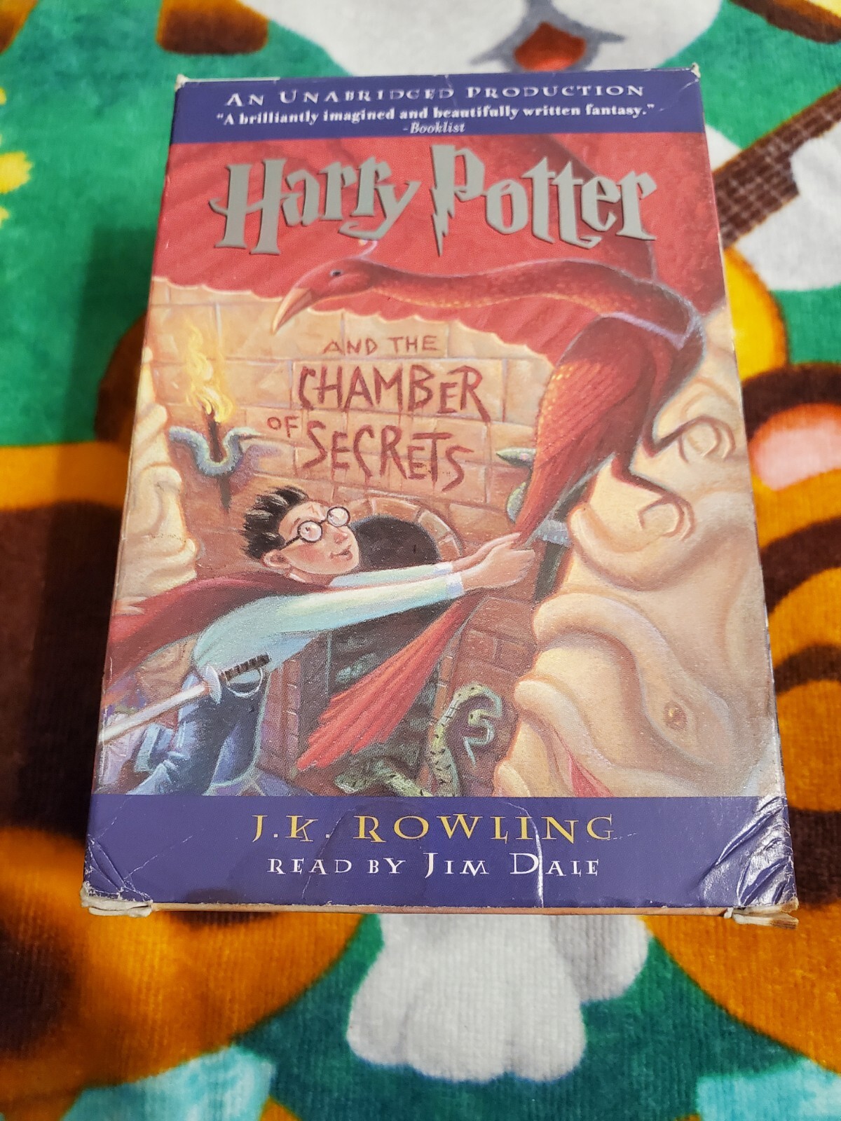 Harry Potter and the Chamber of Secrets Audio 6 Cassettes Set JK Rowling