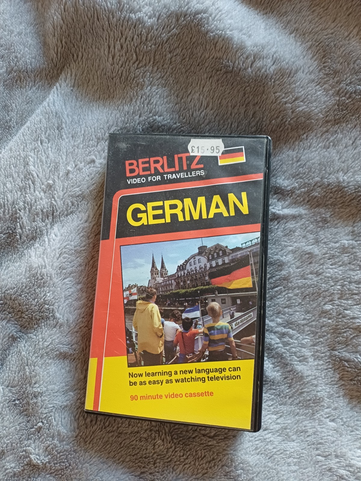 BERLITZ VIDEO FOR TRAVELLERS GERMAN CASSETTE 90 minutes , free u.k. p&p