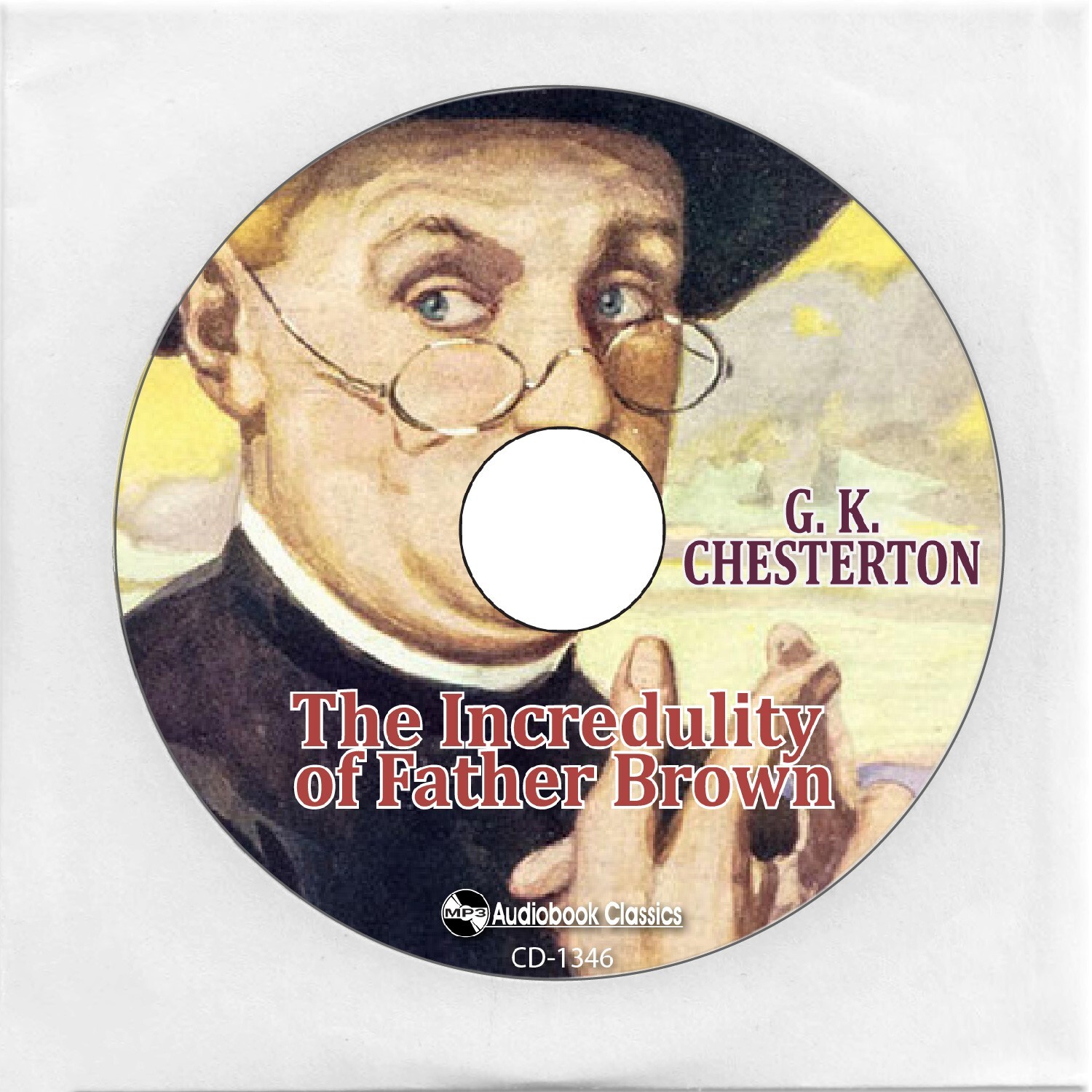 The Incredulity of Father Brown — Unabridged MP3 CD Audiobook in paper sleeve