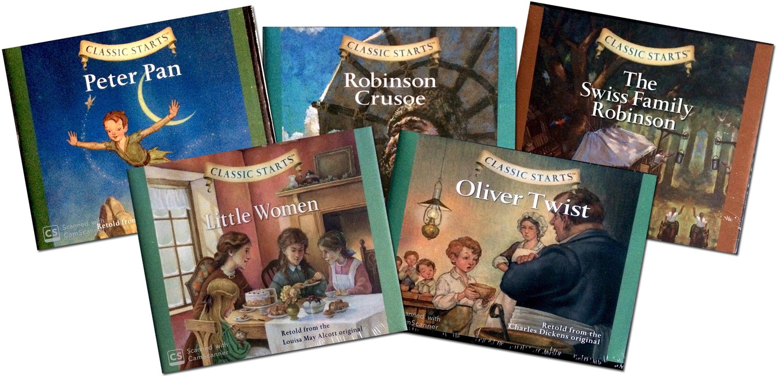 New 5 Classic Starts Audiobooks 6 7 8 9 10 Homeschool Grades 2-6 10 Audio CDs