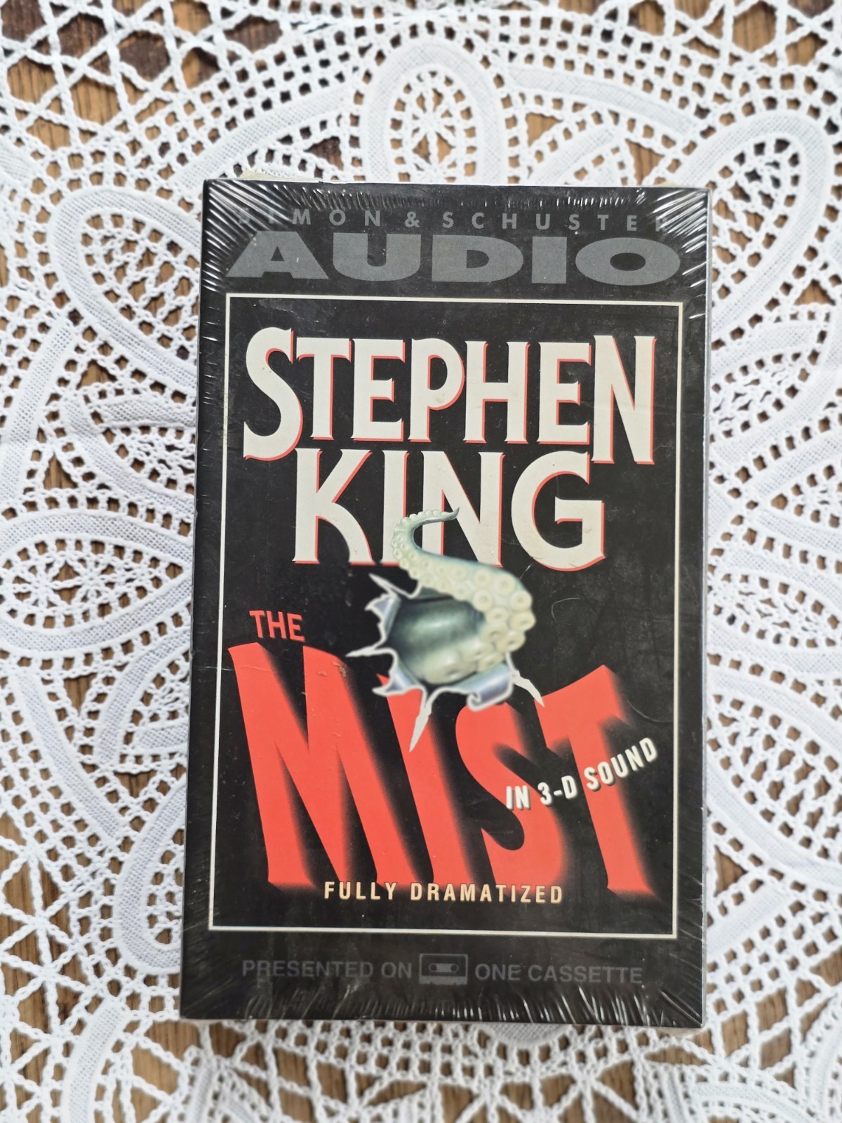 The Mist by Stephen King 1986 Audio Book Cassette Abridged 3-D Sound SEALED NOS
