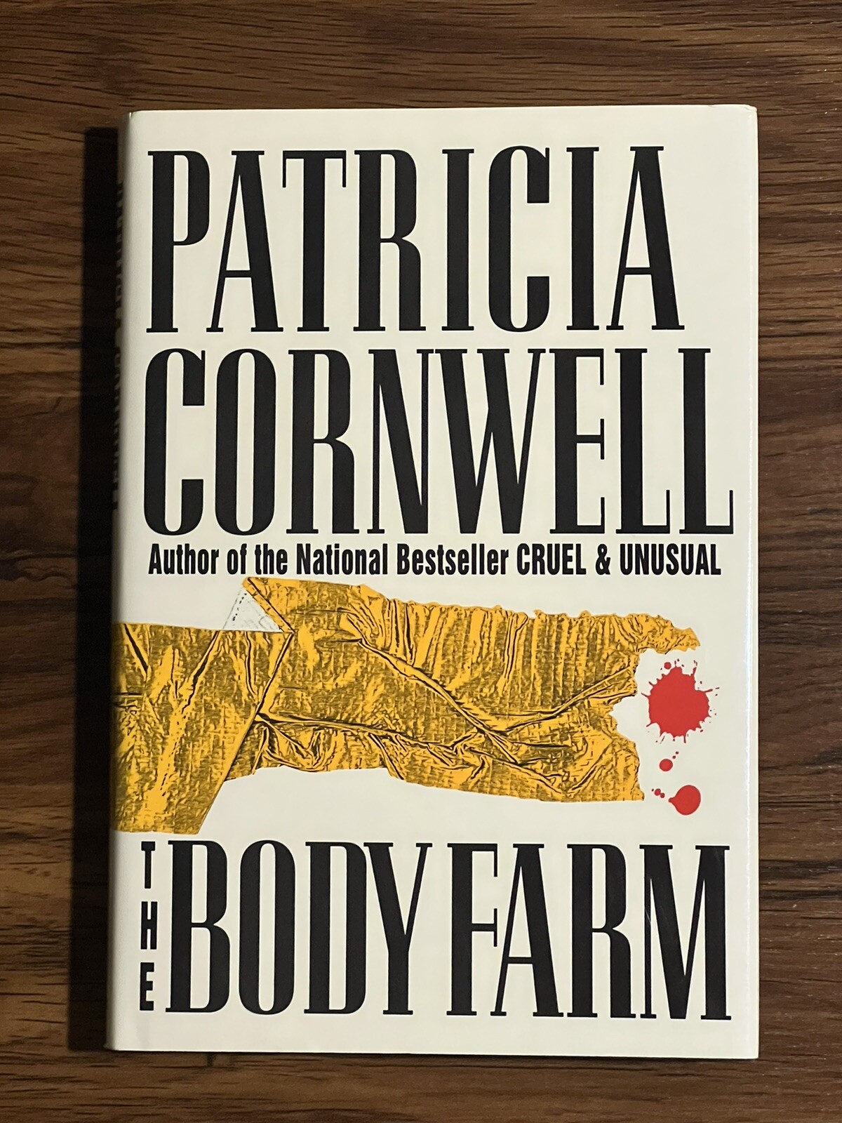 The Body Farm (Kay Scarpetta) by Patricia Cornwell 1994 Hardcover Book Club-BCE