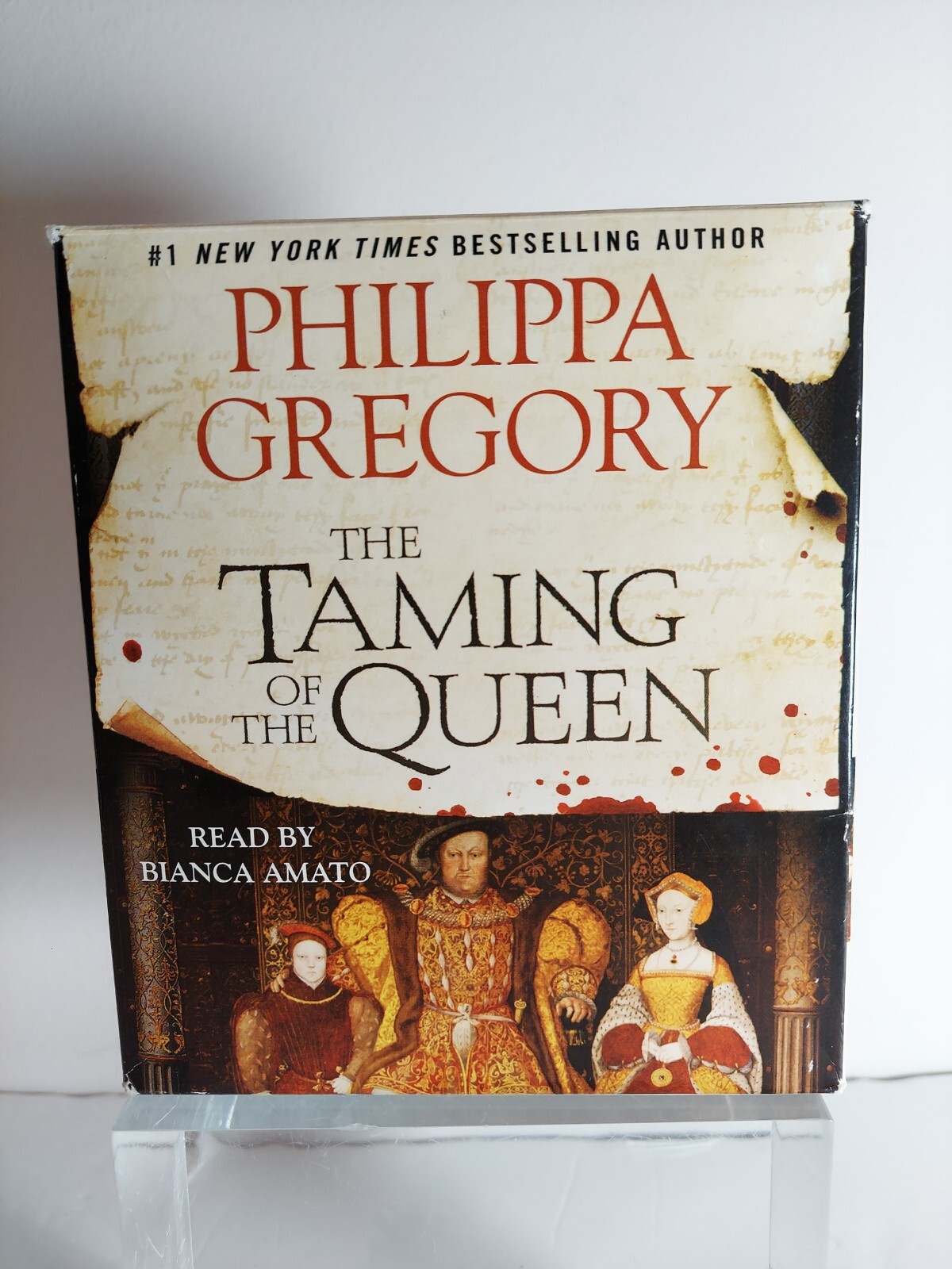 The Taming of the Queen — Philippa Gregory Audiobook CD’s-VG 15 Disc Audio Set.