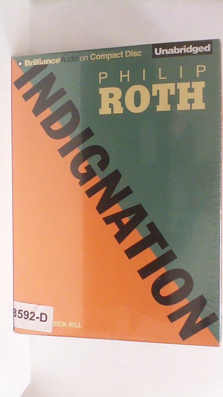 NEW *Sealed* Audio Book on CDs INDIGNATION Phillip Roth