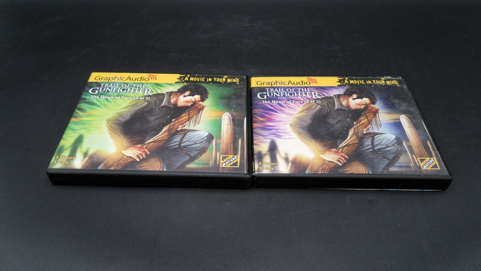 Trail of the Gunfighter The Dawn of Fury Pts 2 & 3 Audiobooks Ralph Campton CD