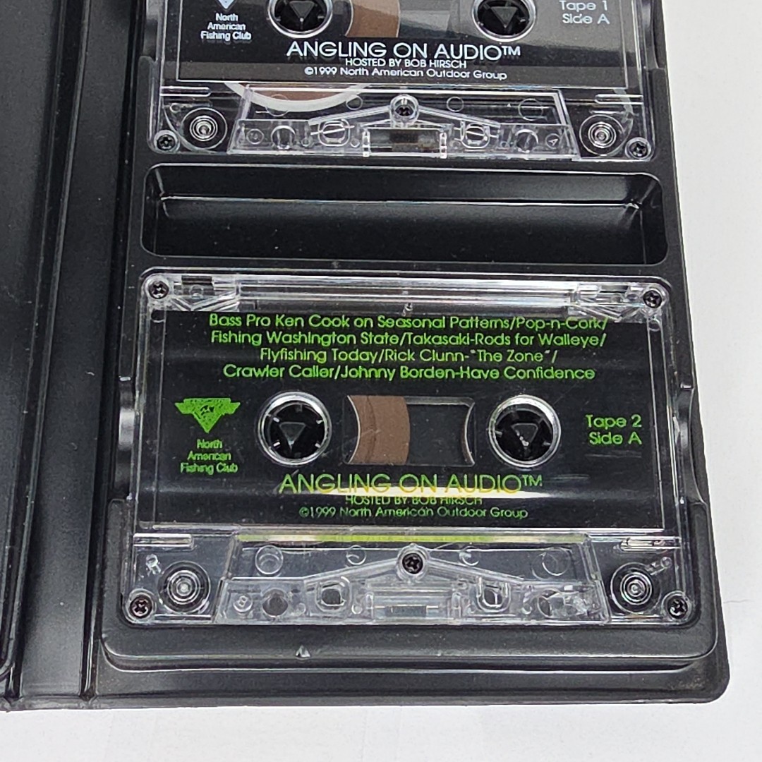 Angling On Audio Cassettes (North American Fishing Club) Bob Crupi Blue Case #5
