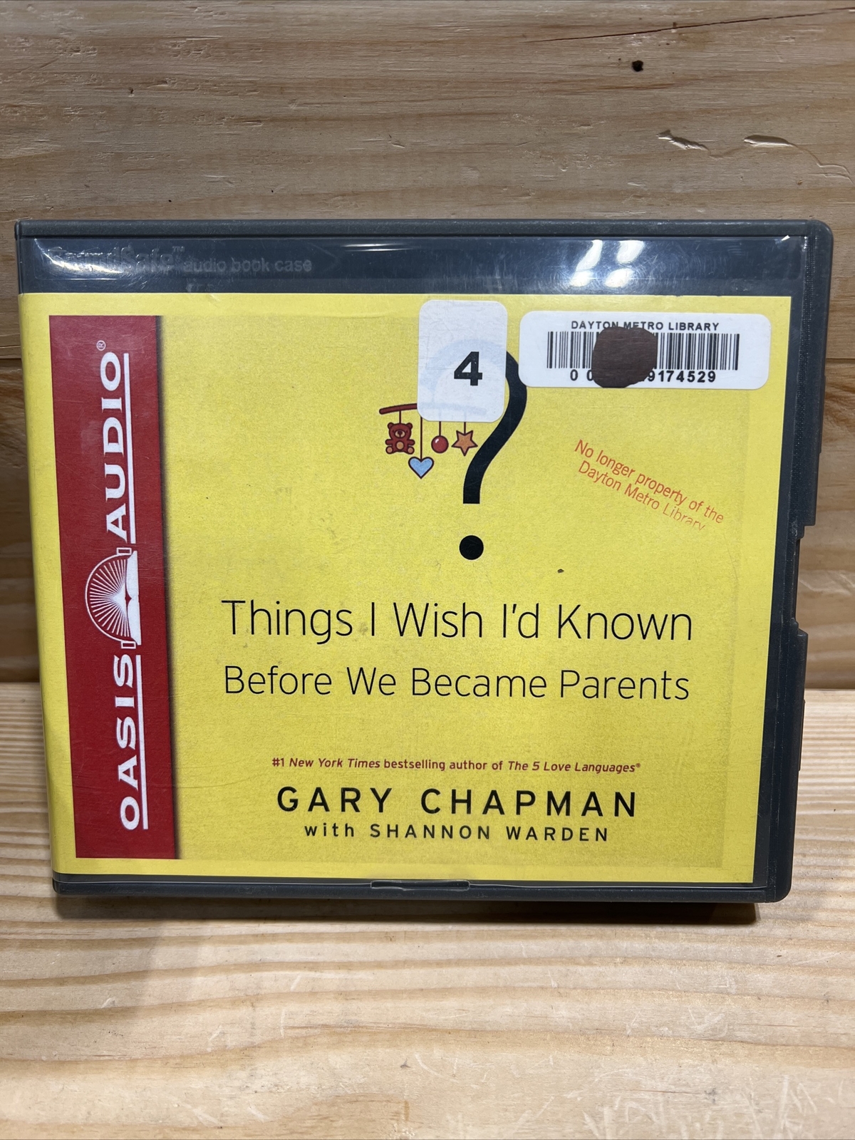 things i wish id known before we became parents gary chapman audio book 4 cd’s