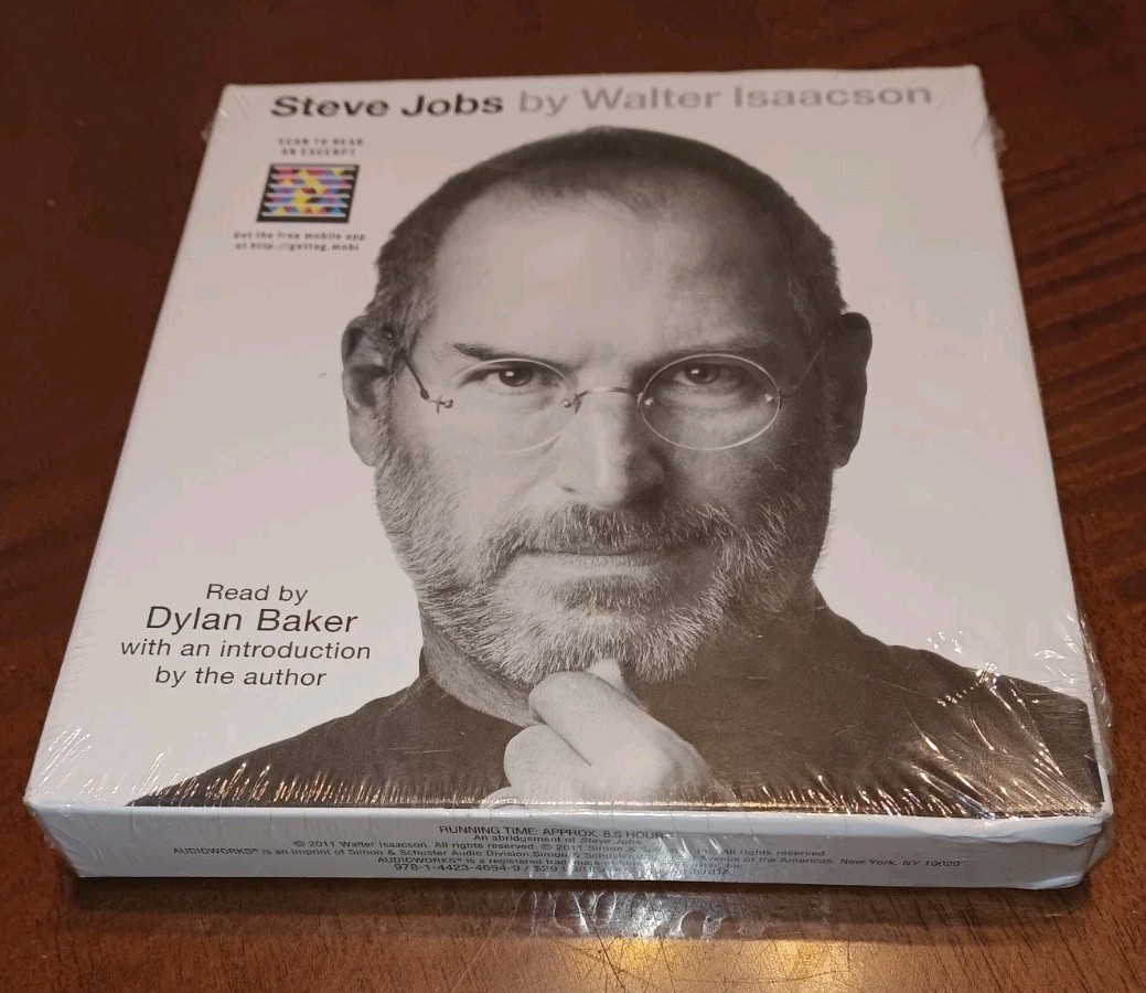 Steve Jobs Audio CD 2011 by Walter Isaacson NEW! SEALED!