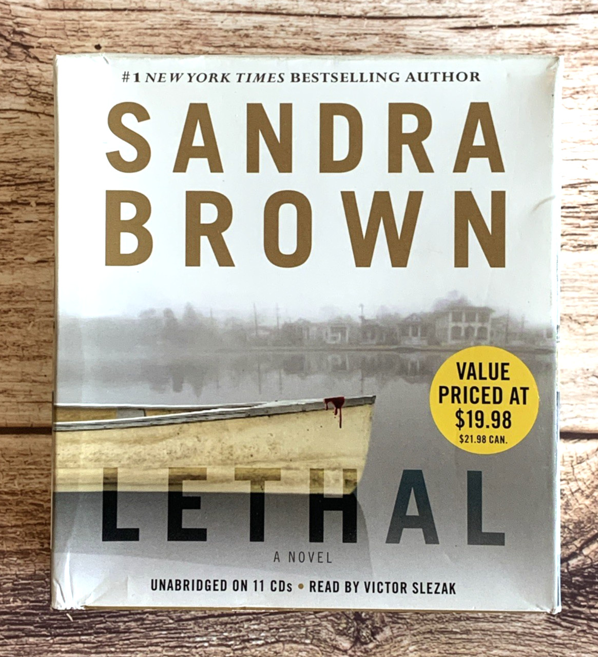 Lethal — Audio CD, by Brown Sandra AUDO BOOK 12.5 hours — Very Good Condition
