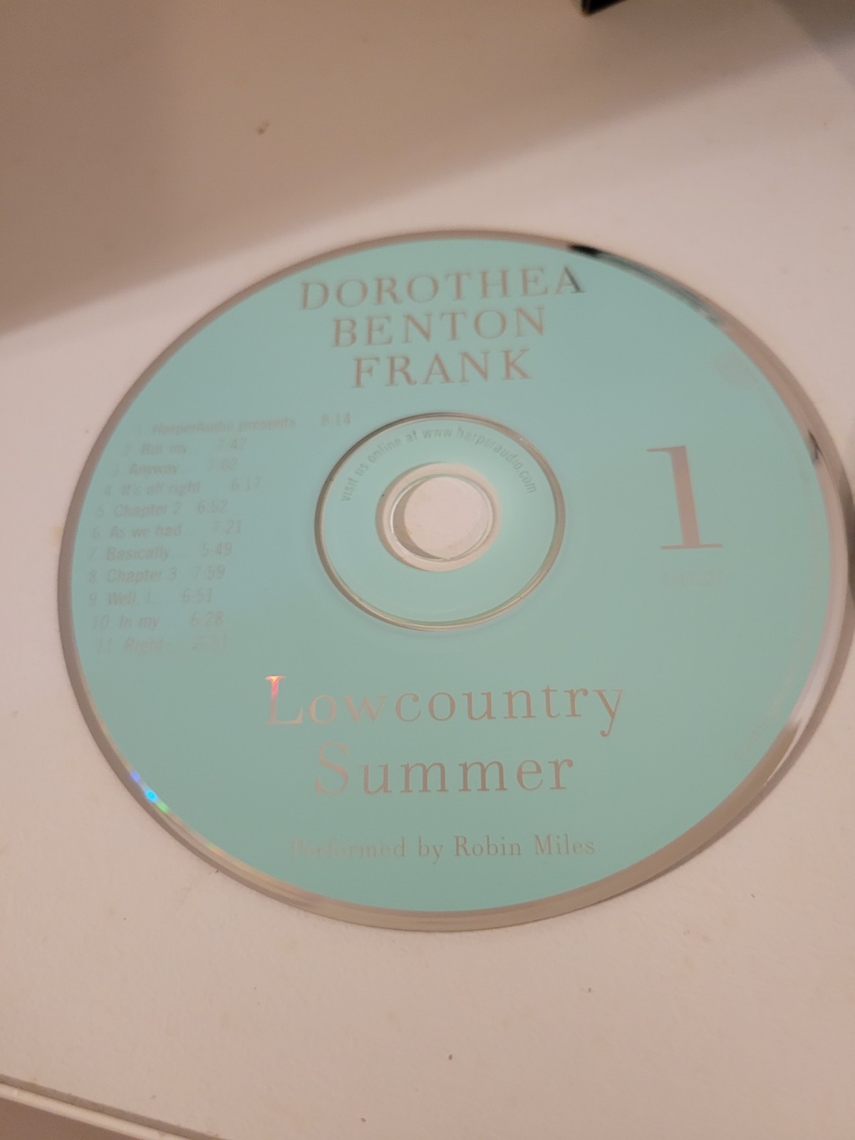 Lowcountry Summer A Plantation Novel Dorothea Benton Frank Robin Miles 10 CD Set