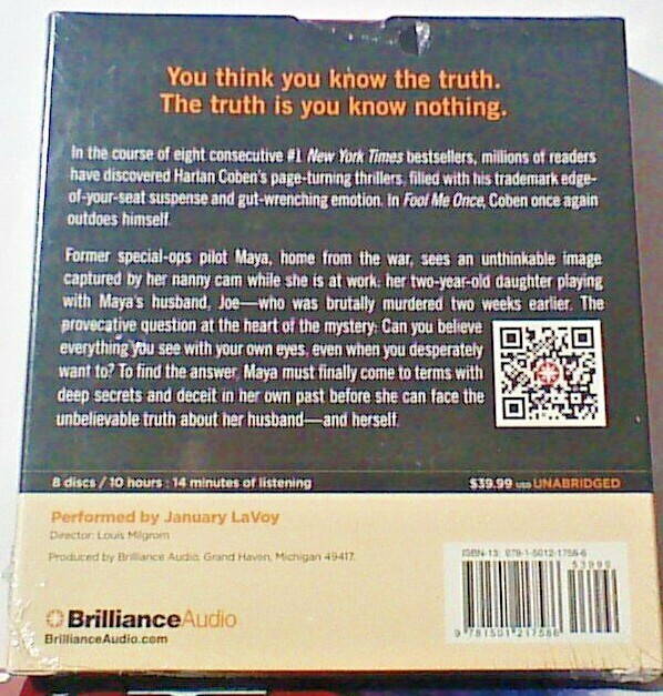 NEW *Sealed* AUDIO BOOK on CDs THE RISK AGENT Ridley Pearson