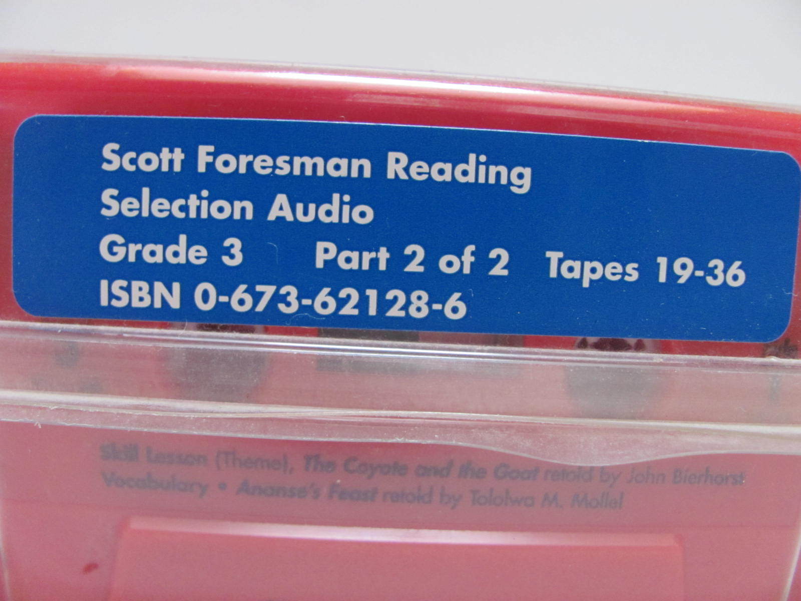 Scott, Foresman Reading 2000 (2001, Cassette, Student Edition of Textbook)