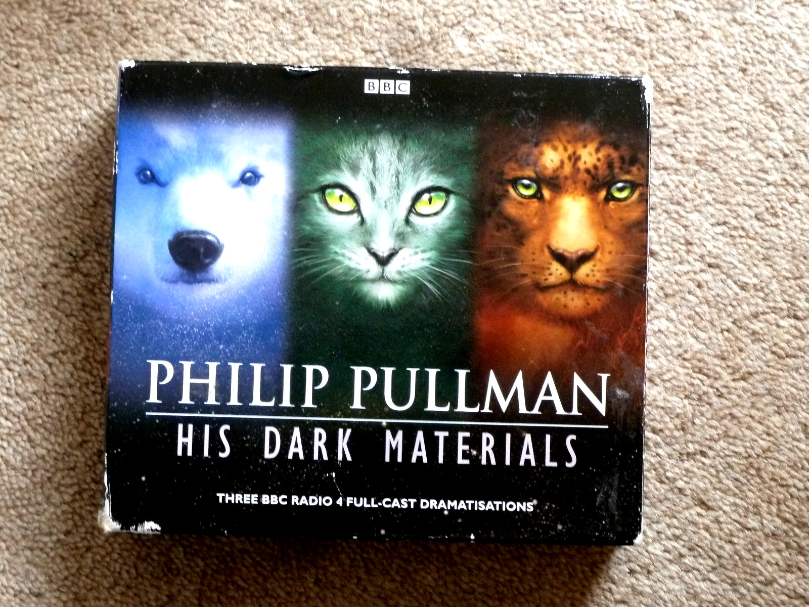 PHILIP PULLMAN — HIS DARK MATERIALS — AUDIO BOOK BOX SET — ( 6 CDS )