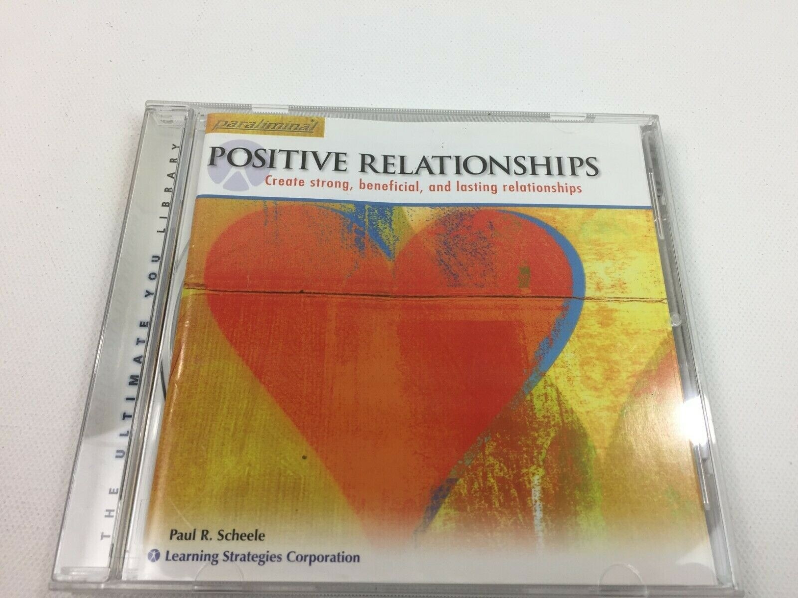 Positive Relationships Paraliminal Paul Scheele Audio CD