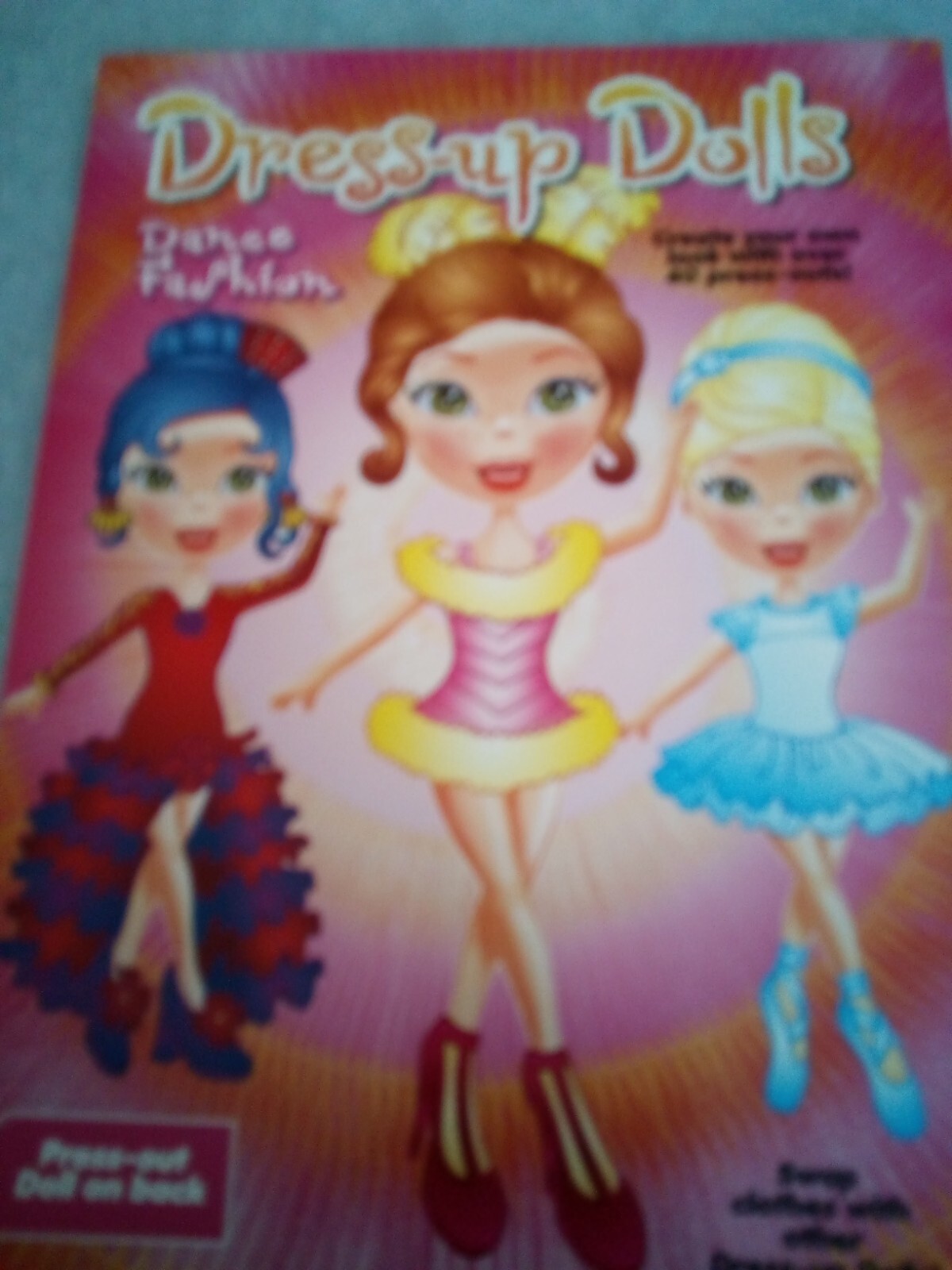 My Cool Box of Dress-up Dolls by Hinkler Books Staff (2012, Die Cut/Toy Book)