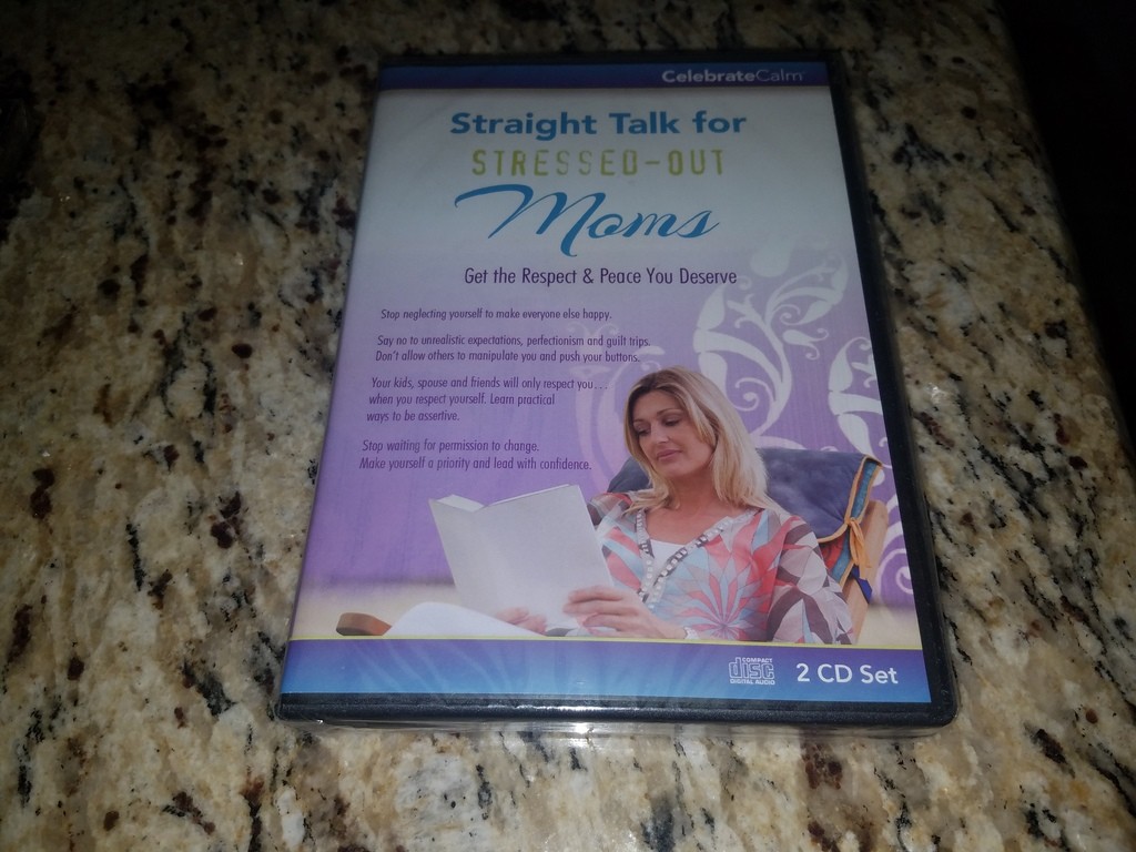 Straight Talk for Stressed Out Moms 2 CD Set Brand New Celebrate Calm Respect