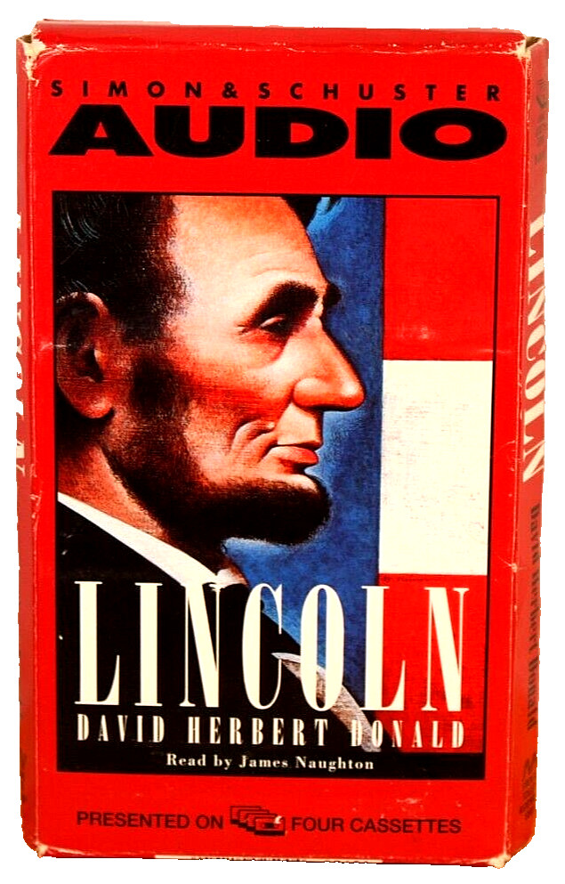 Abraham Lincoln by David Herbert Donald Audio Book Cassettes Civil War 1995