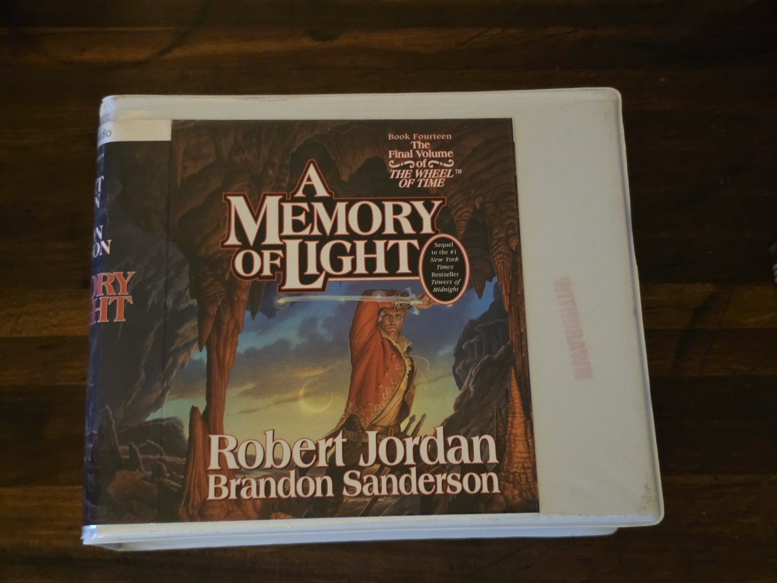 A Memory Of Light 33 Disc Audiobook Wheel Of Time Series By Robert Jordan Exlib