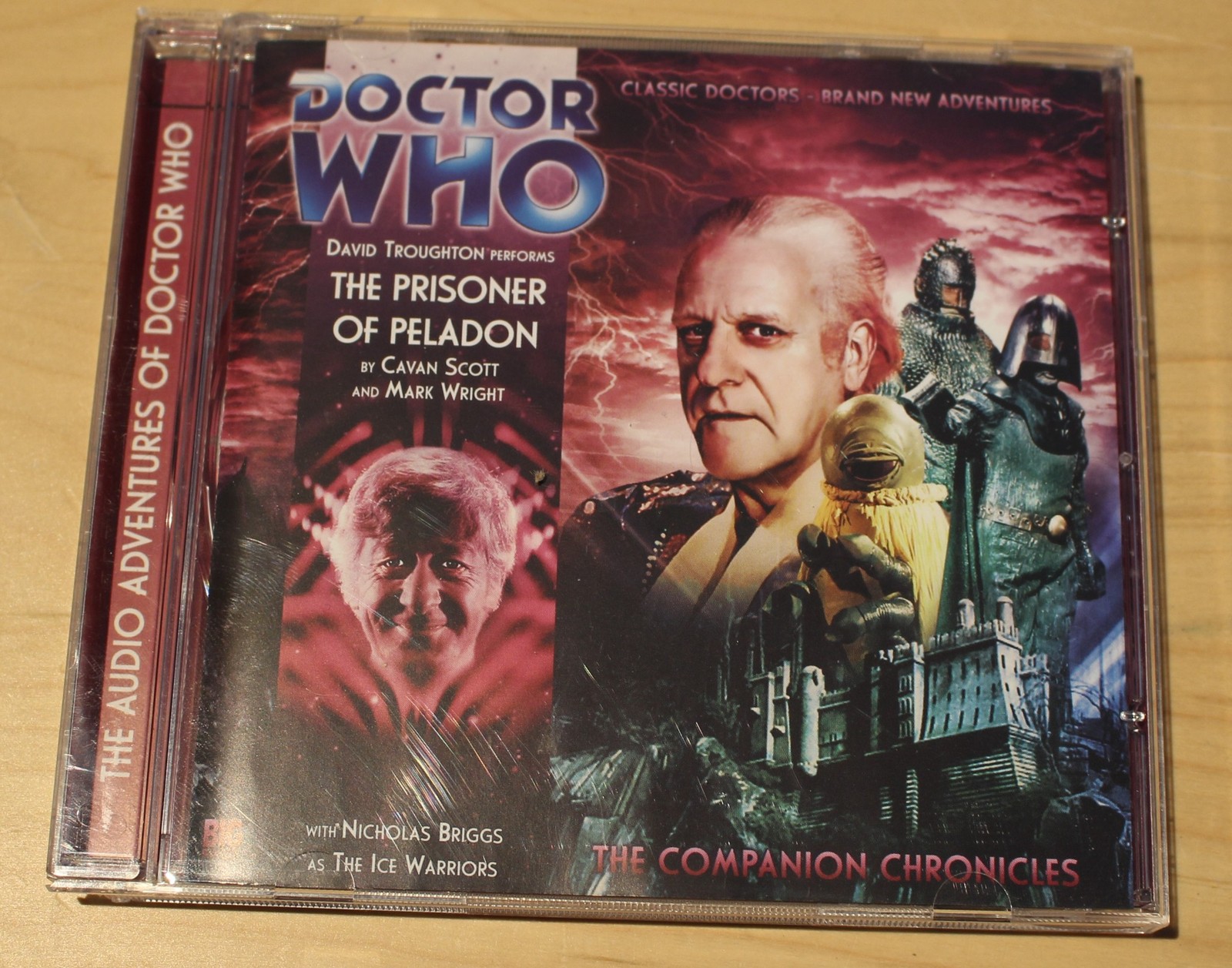 Doctor Who: The Companion Chronicles — 4×3-The Prisoner of Peladon — Audio CD