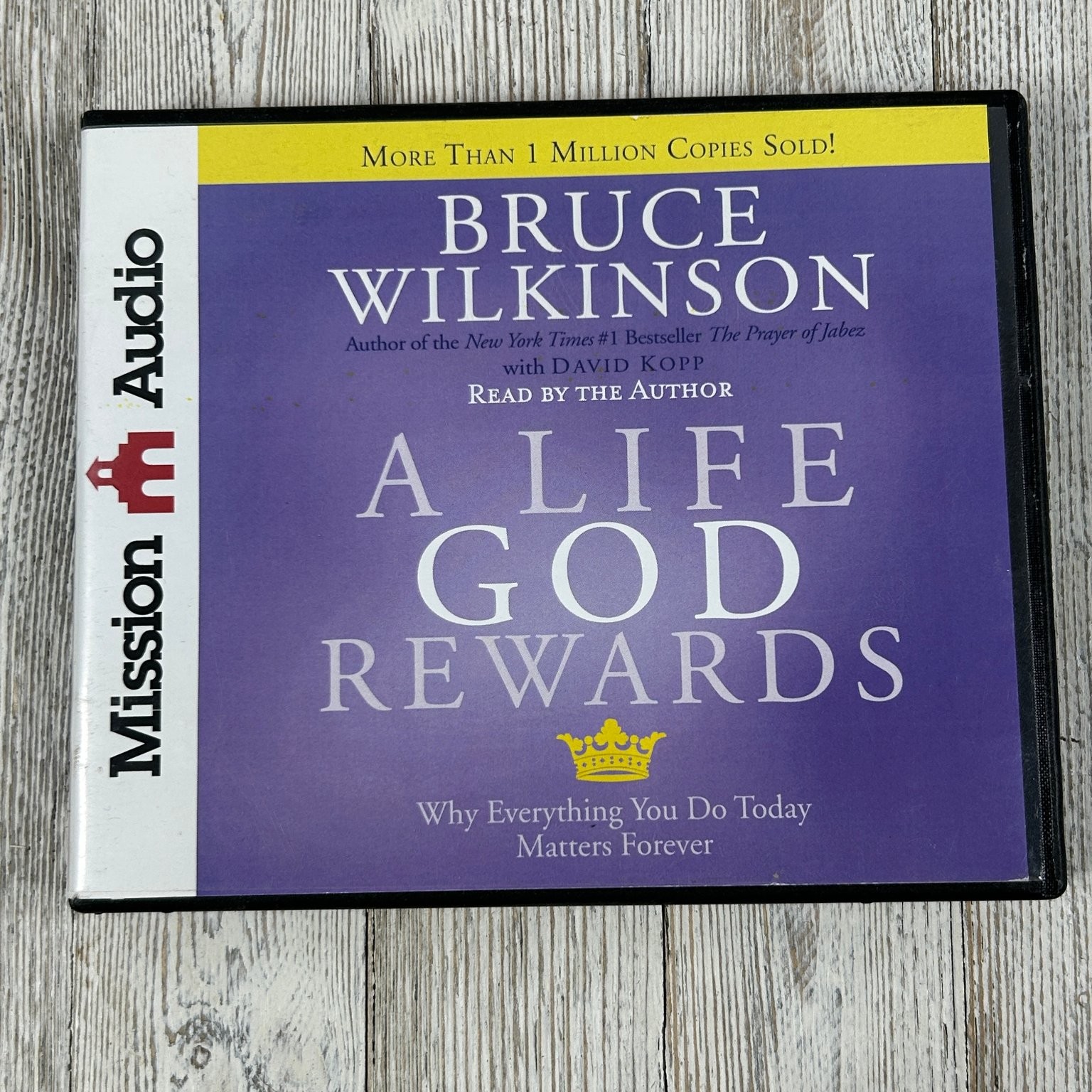 A Life God Rewards by Bruce Wilkinson Audiobook CDs Unabridged 2 Discs