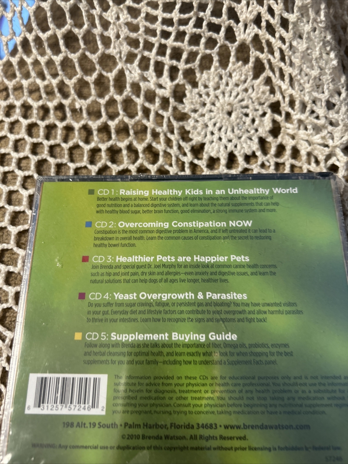 The Road to PERFECT HEALTH Audio CD by Brenda Watson 5 discs NEW